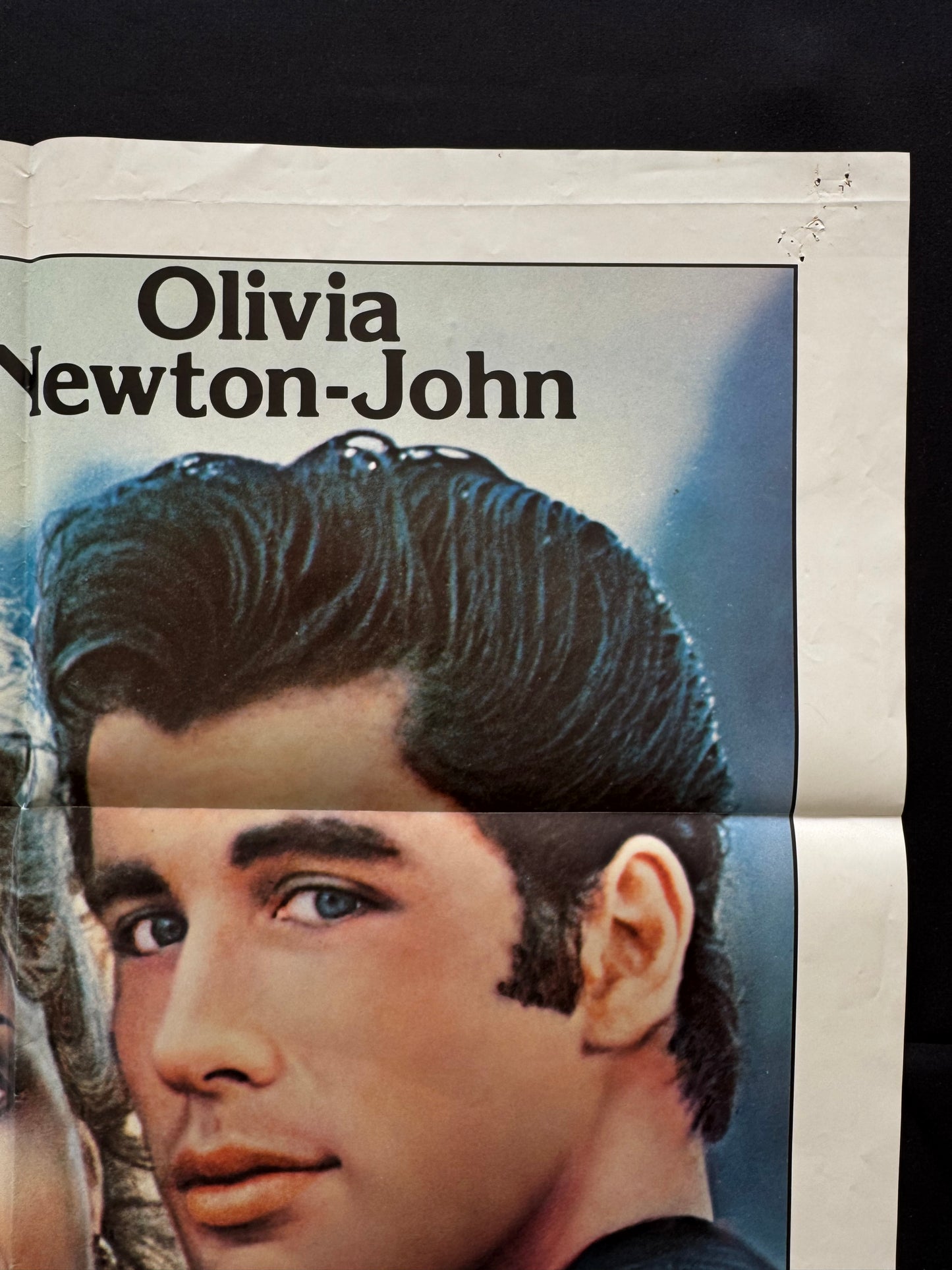 Grease 1978 Original US One Sheet Cinema Poster John Travolta Olivia Newton-John