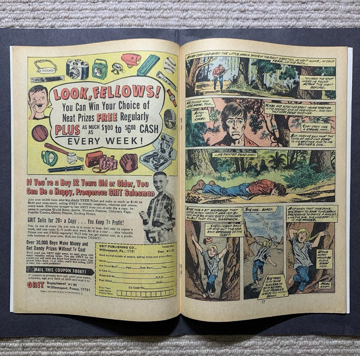 Supernatural Thrillers 1/ Bronze Age marvel comics 1972