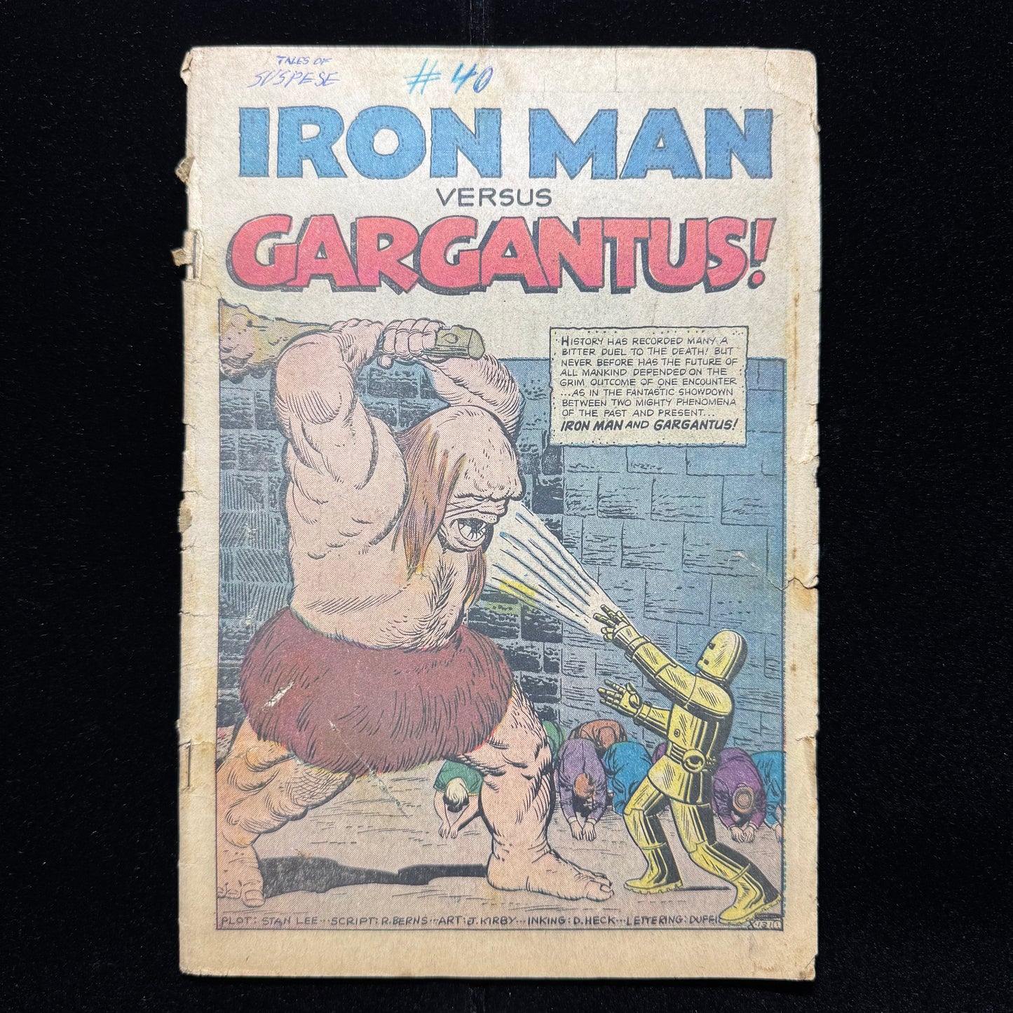 Tales Of Suspense 40 - 2nd Appearance Of Iron Man - Silver Age Marvel Comics 1963