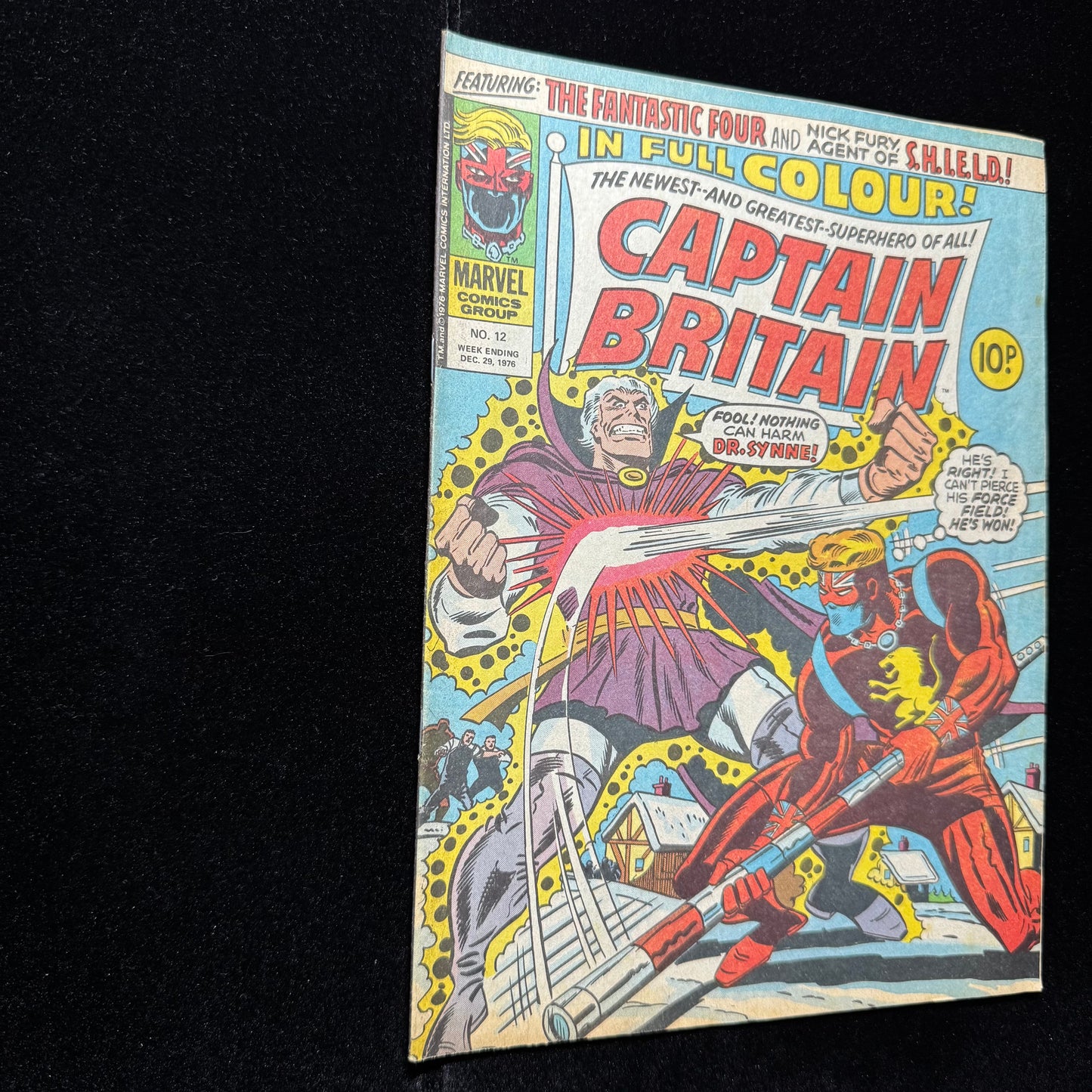 Captain Britain 12 - Bronze Age Marvel Comics 1976