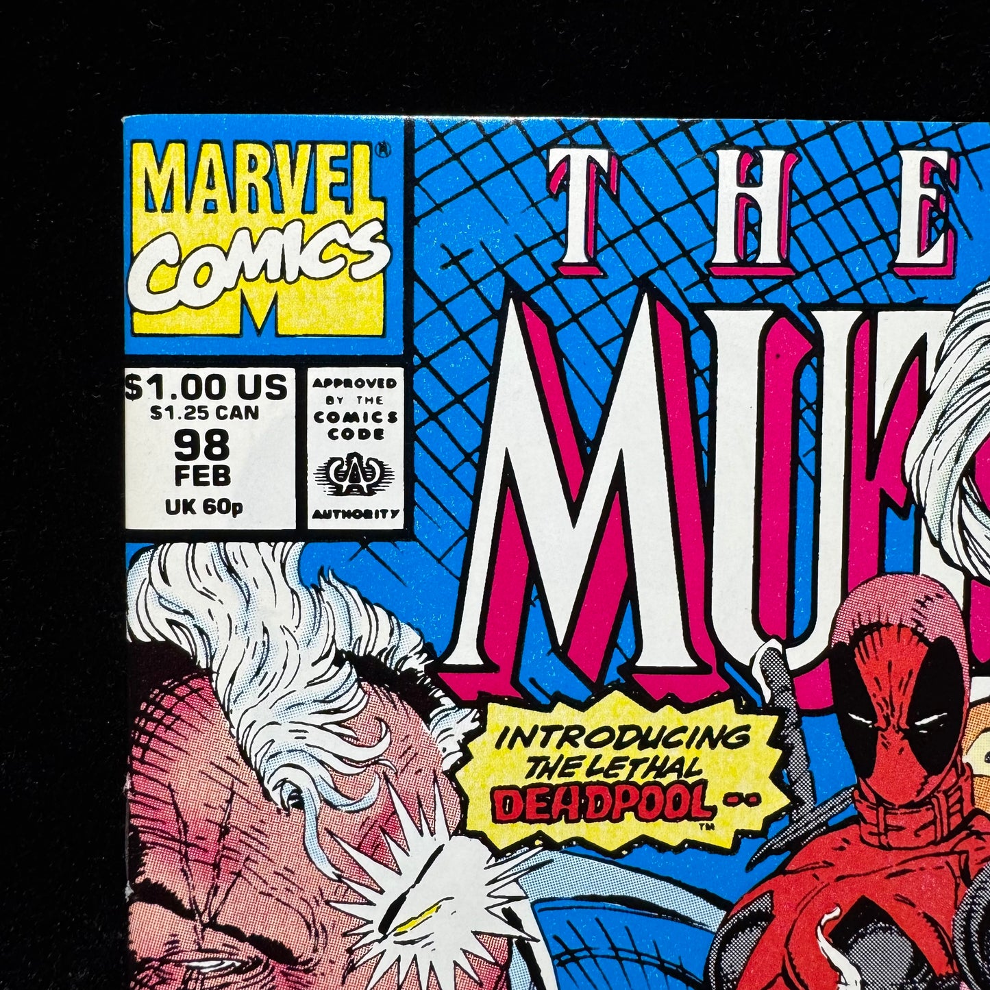New Mutants 98 - 1st Appearance Of Deadpool - Copper Age Marvel Comics 1991
