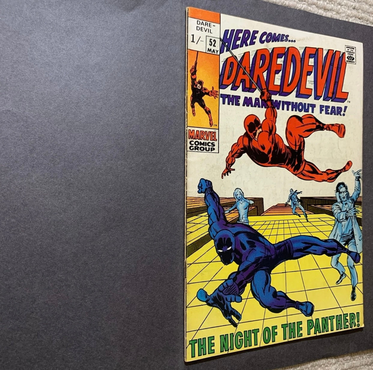 Daredevil 52/ Silver Age Marvel Comics 1969
