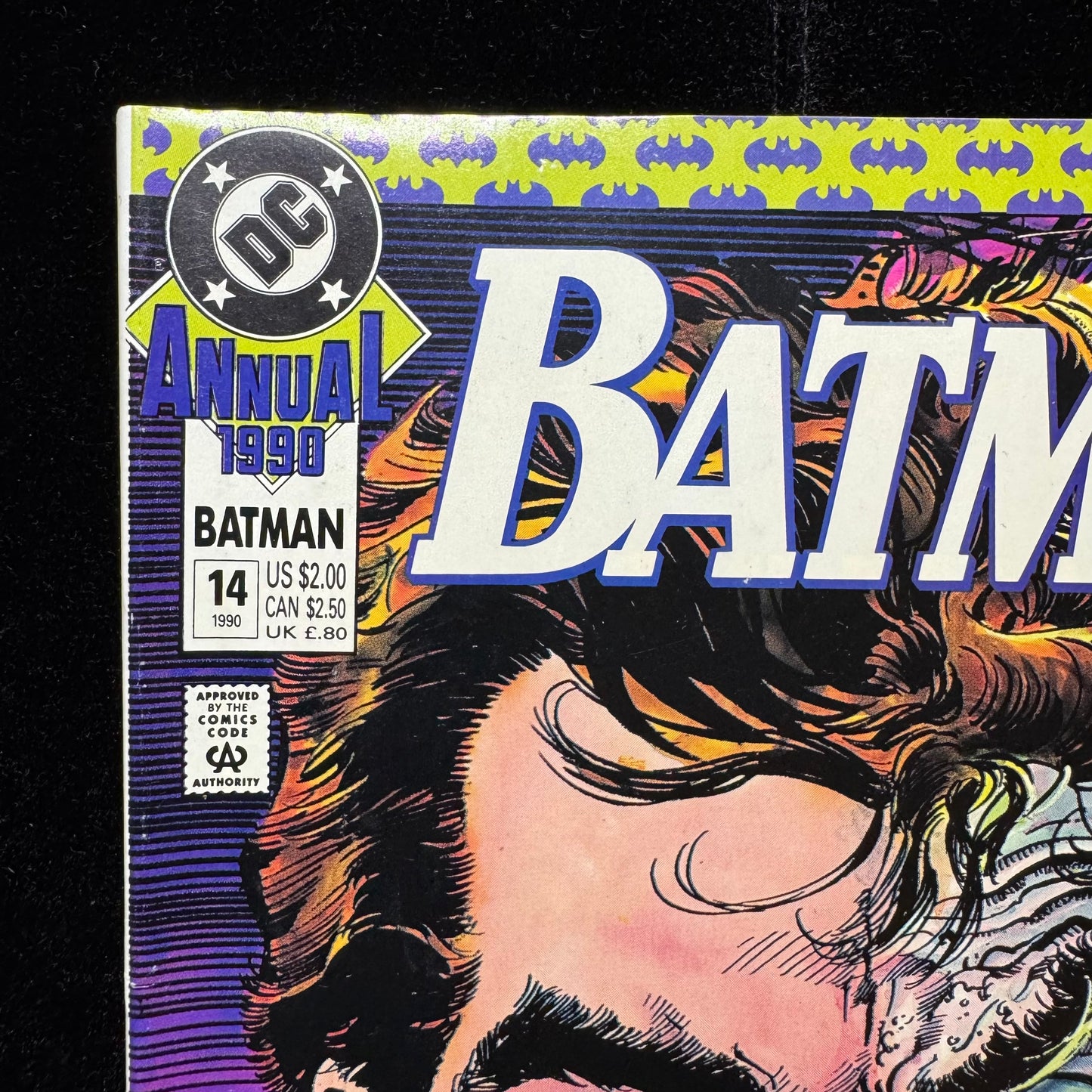 Batman Annual 14 - Origin Of Two-Face - Copper Age Dc Comics 1990