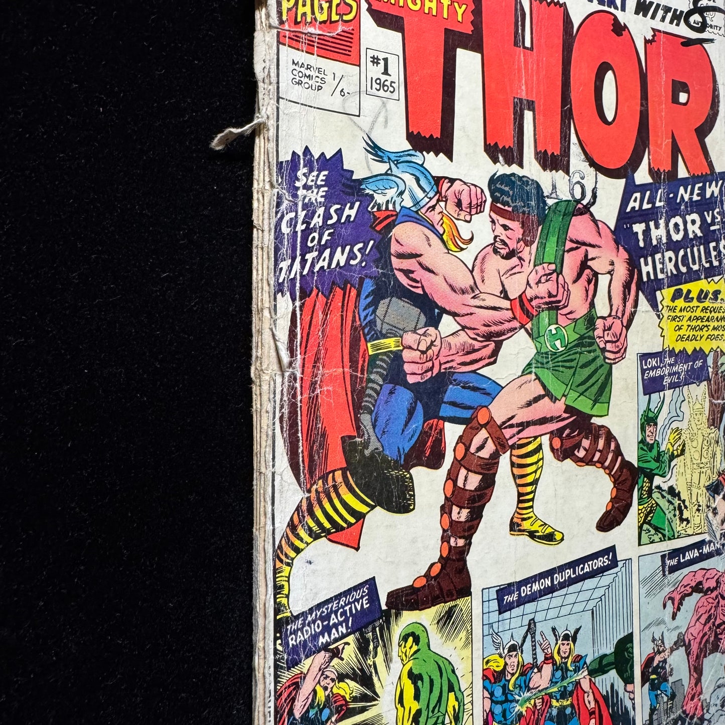 Journey Into Mystery Annual 1 - 1st App Of Hercules - Silver Age Marvel 1965