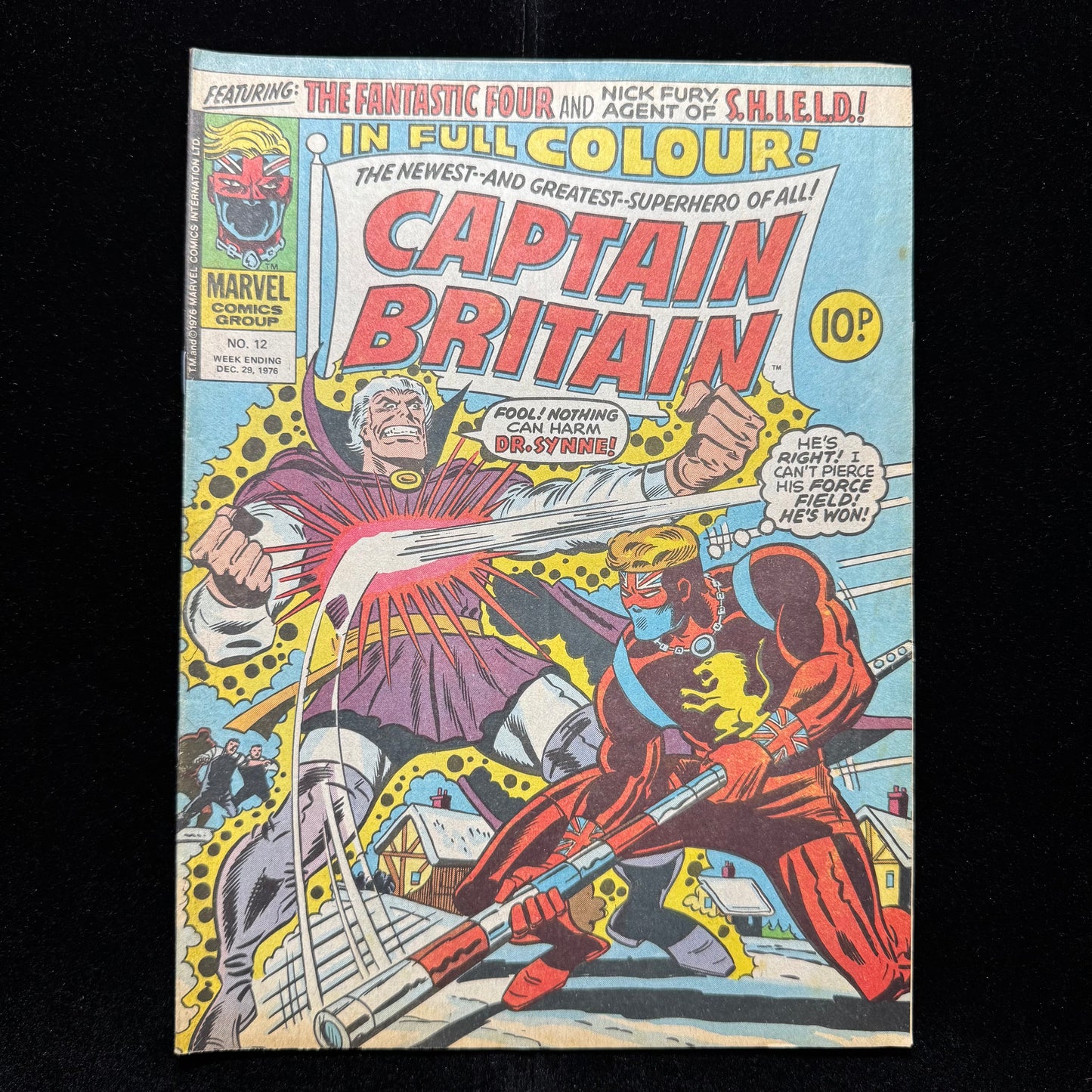 Captain Britain 12 - Bronze Age Marvel Comics 1976