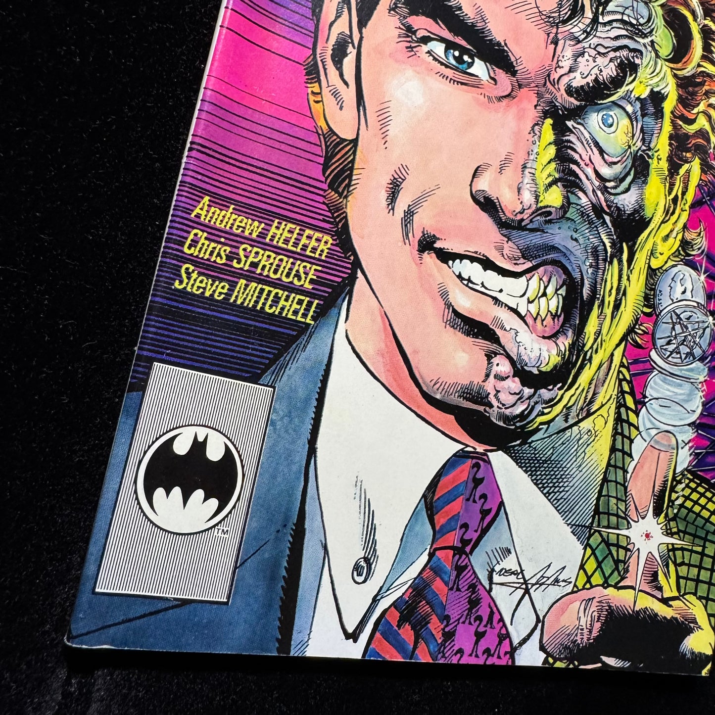 Batman Annual 14 - Origin Of Two-Face - Copper Age Dc Comics 1990