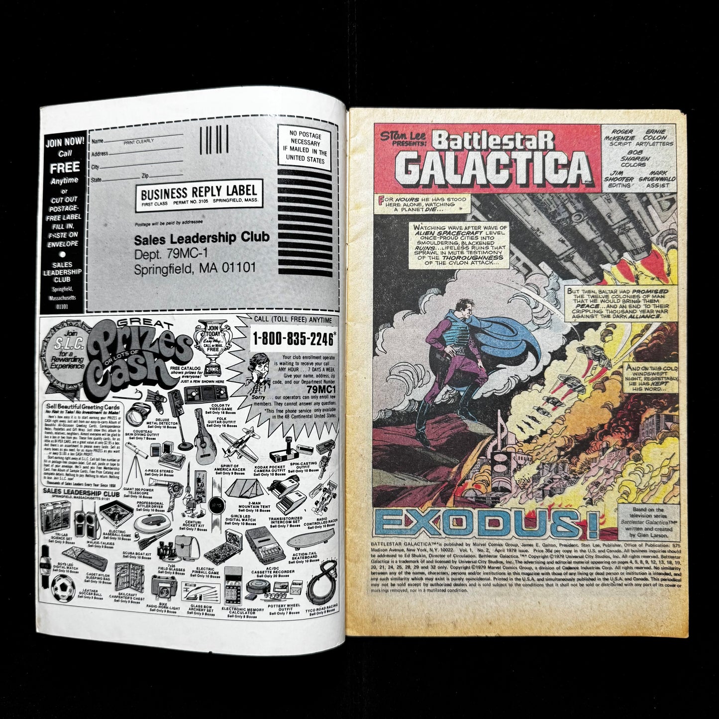 Battlestar Galactica 2 - Bronze Age Marvel Comics 1979