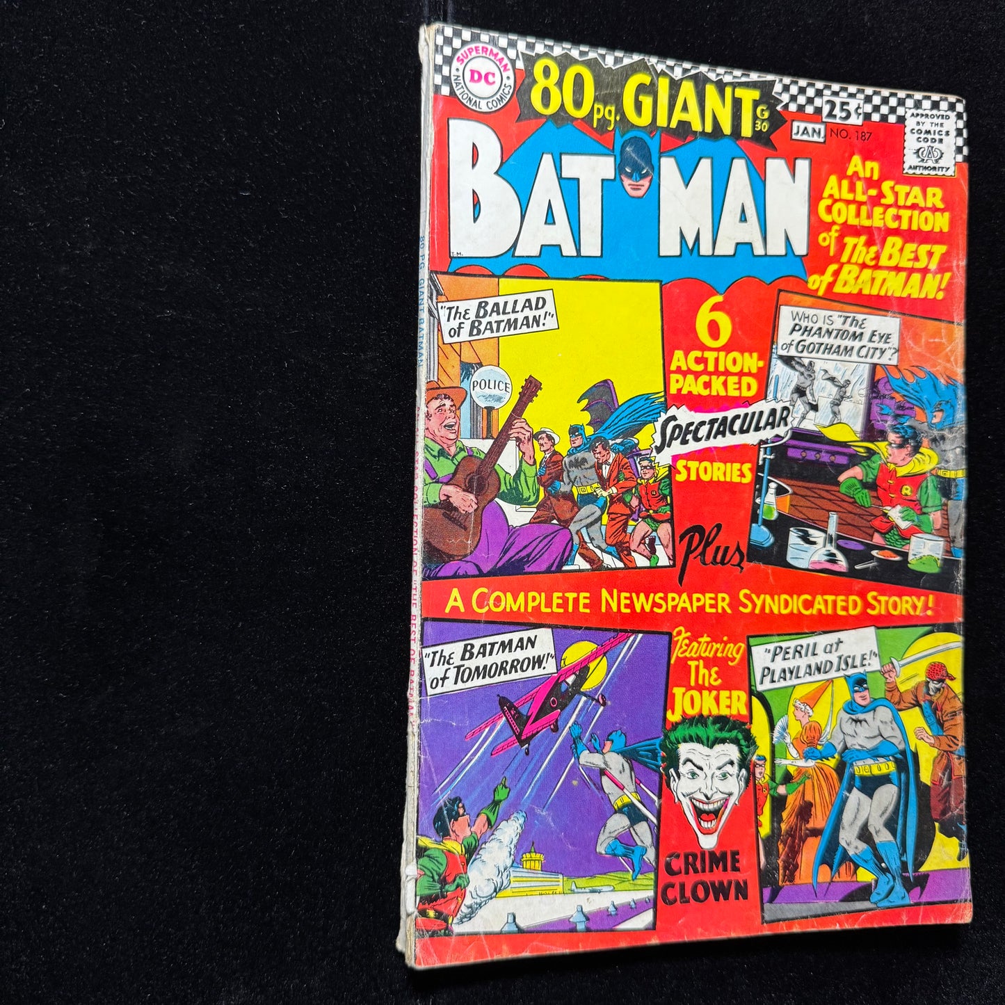 Batman 187 - Silver Age Dc Comics 1966