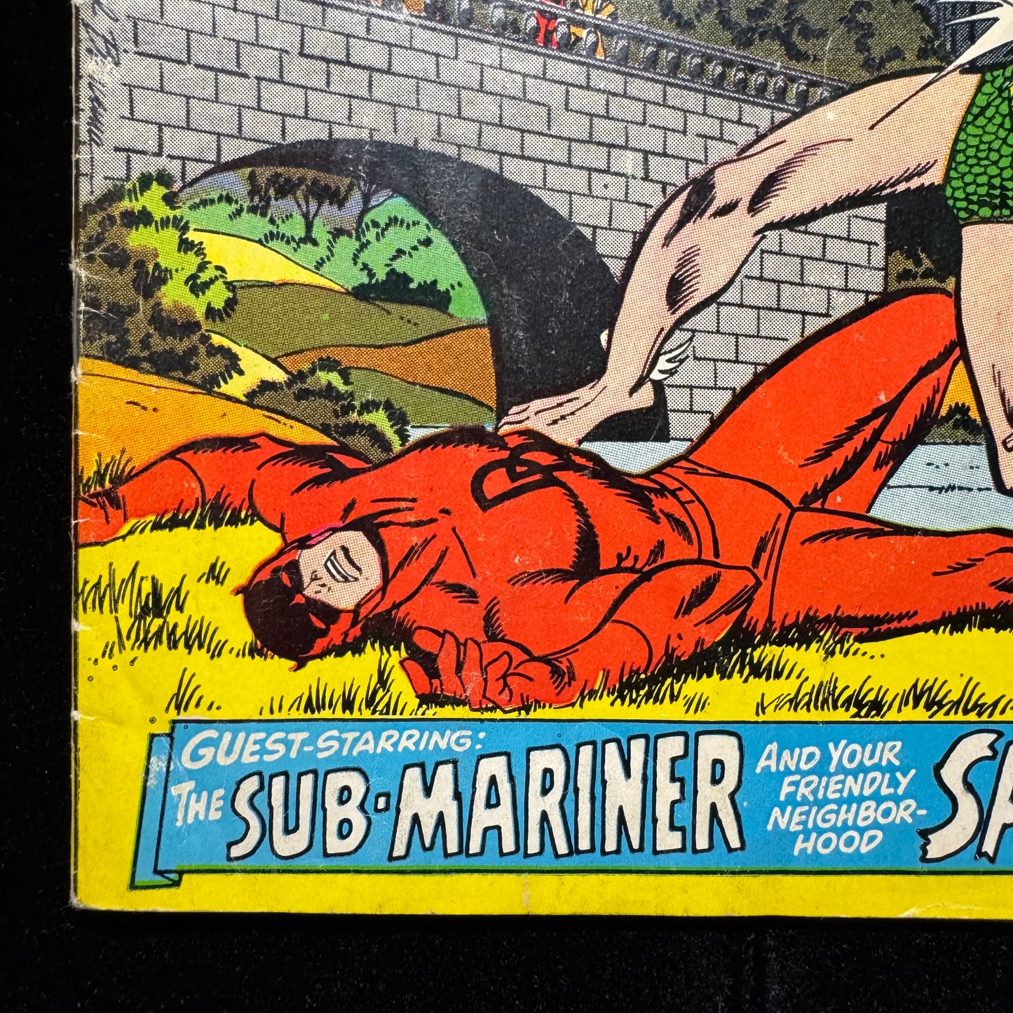 Daredevil 77 - Featuring Spider-Man & Namor - Bronze Age Marvel Comics 1971