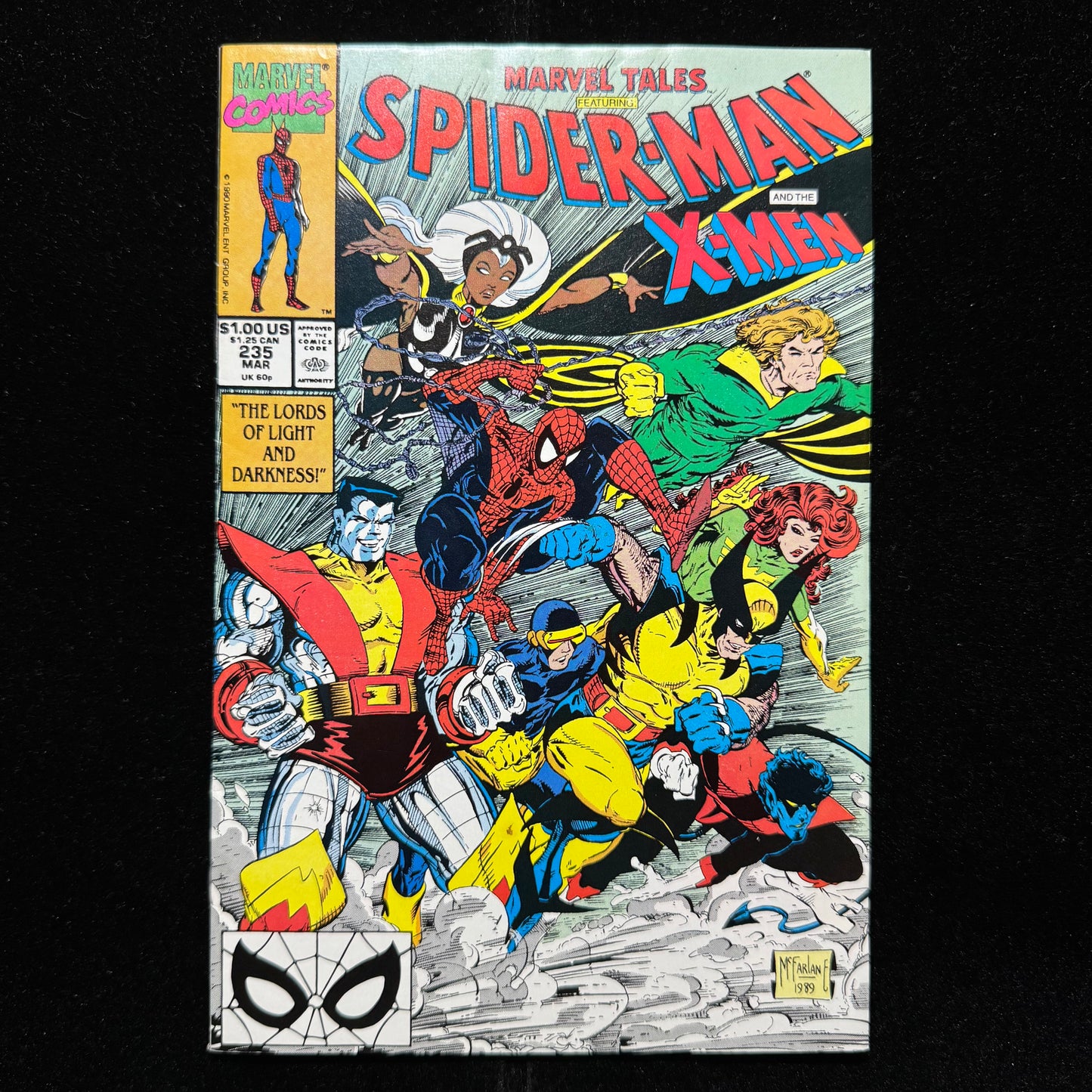 Marvel Tales 135 - Cover Art By Todd McFarlane - Copper Age Marvel Comics 1990