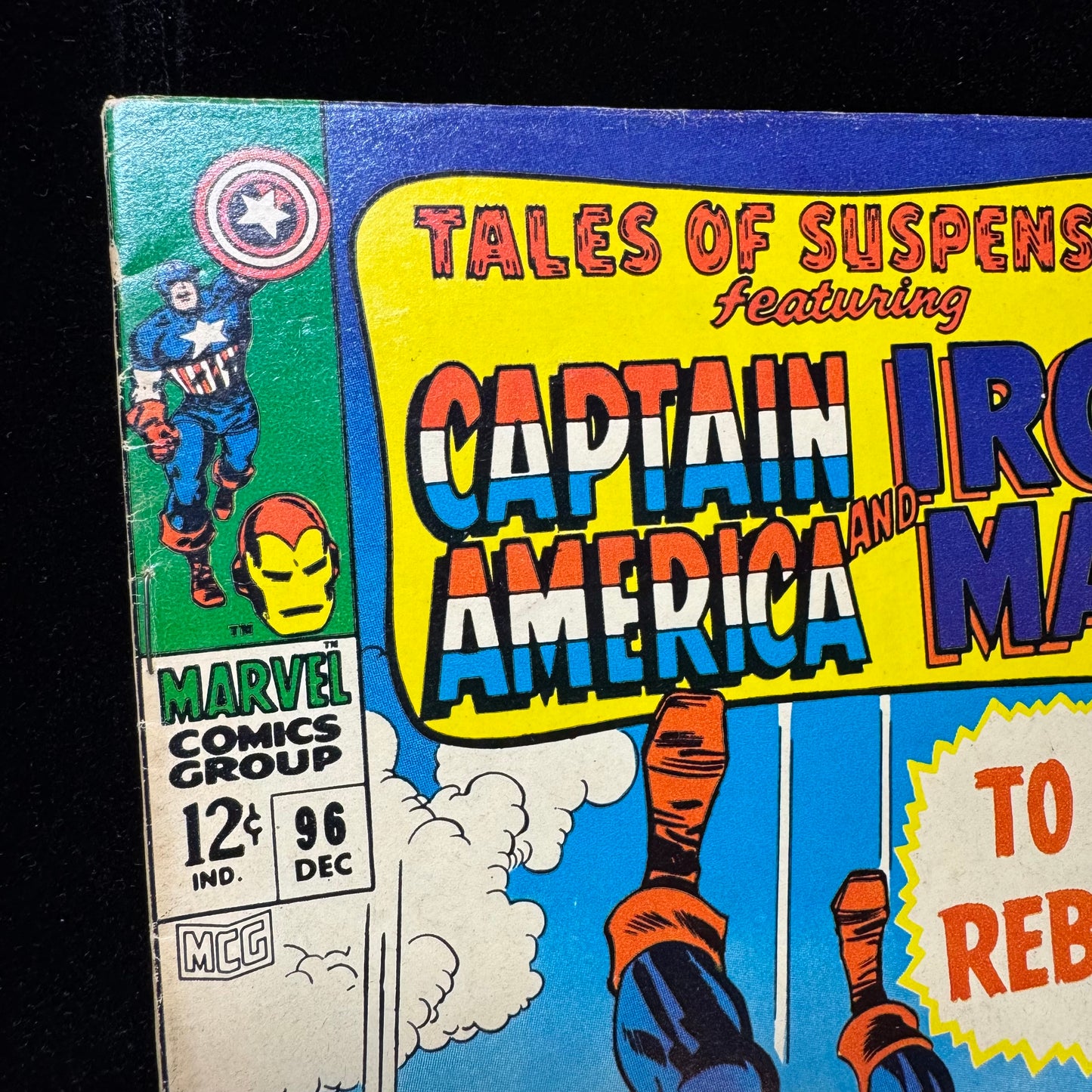 Tales Of Suspense 96 - Stunning Condition - Silver Age Marvel Comics 1967