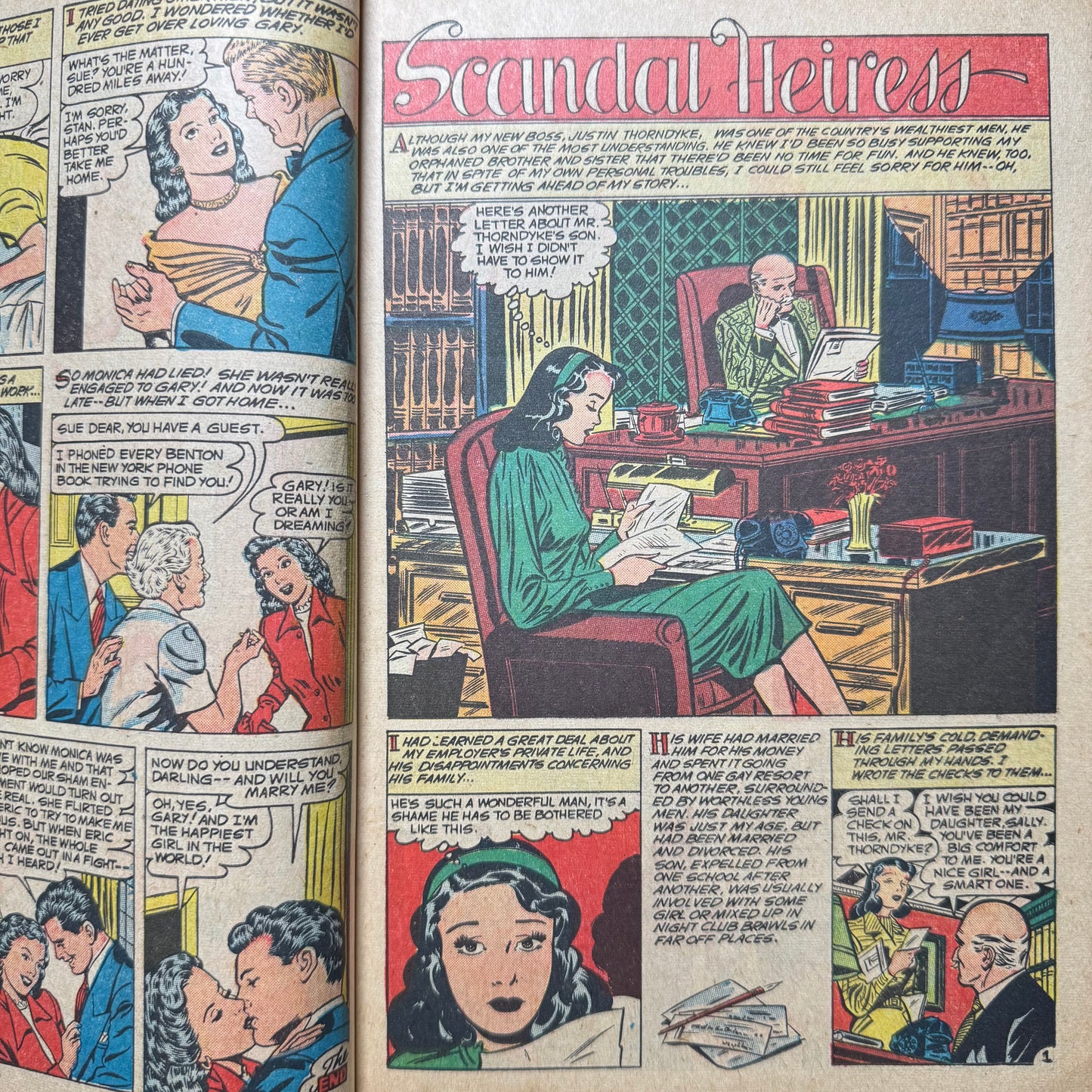 Love At First Sight 4 - Scarce Golden Age Romance Ace Comics 1950