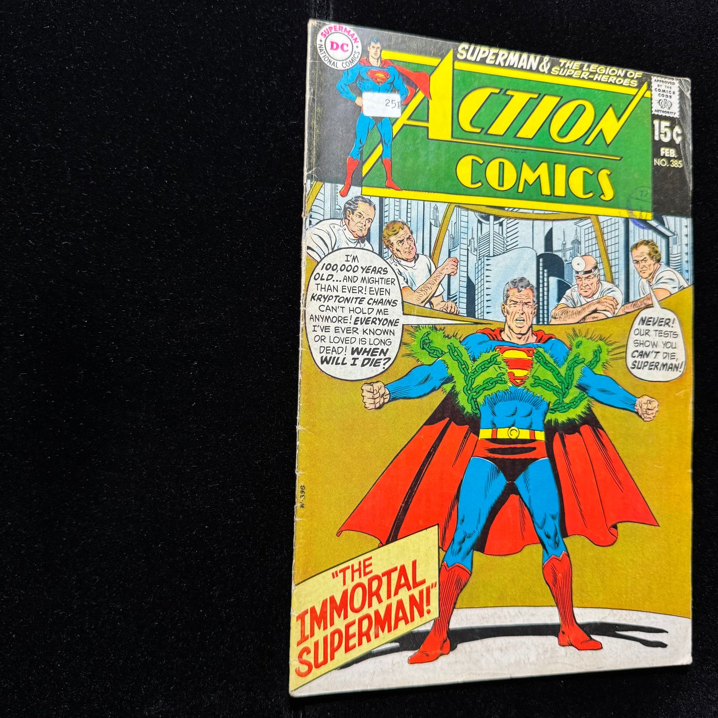 Action Comics 385 - Silver Age Dc Comics 1969