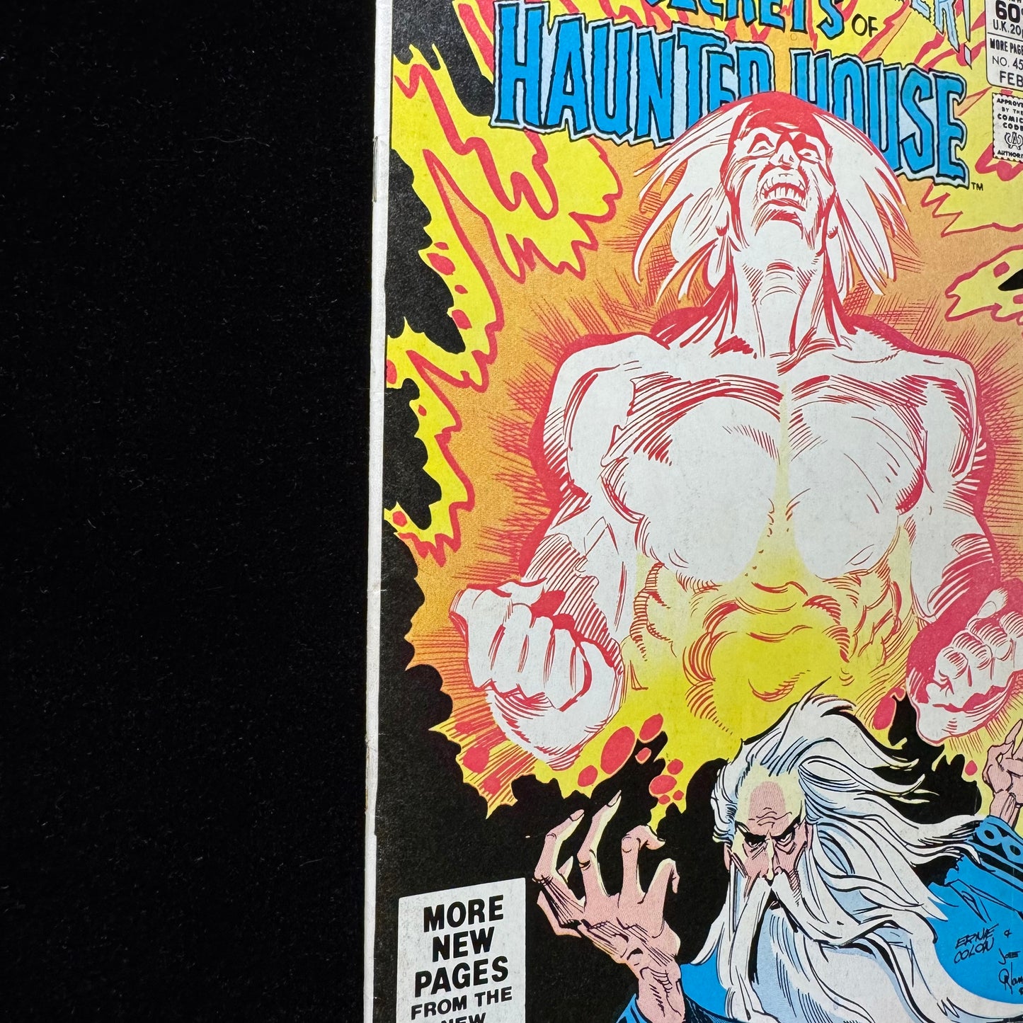 Secrets Of Haunted House 45 - Bronze Age Dc Comics 1982