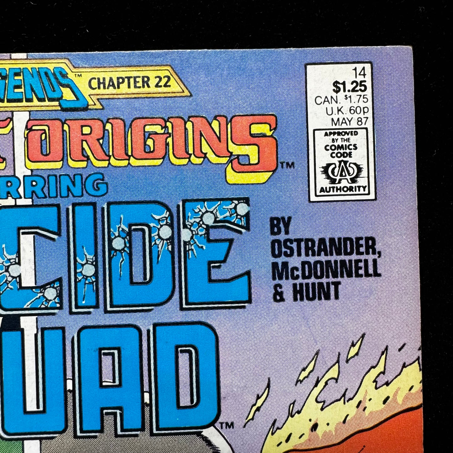 Secret Origins 14 - 1st App Of Rick Flagg Sr - Copper Age Dc Comics 1987