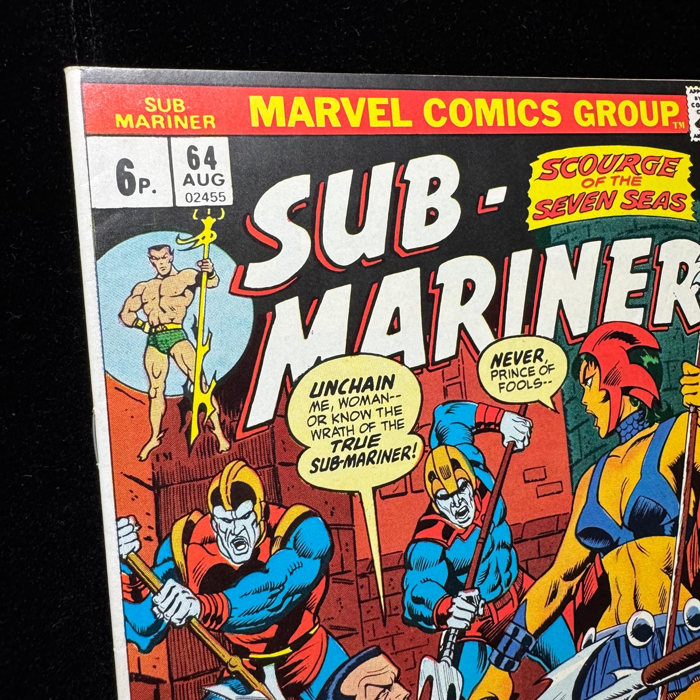 Sub Mariner 64 - Bronze Age Marvel Comics 1973