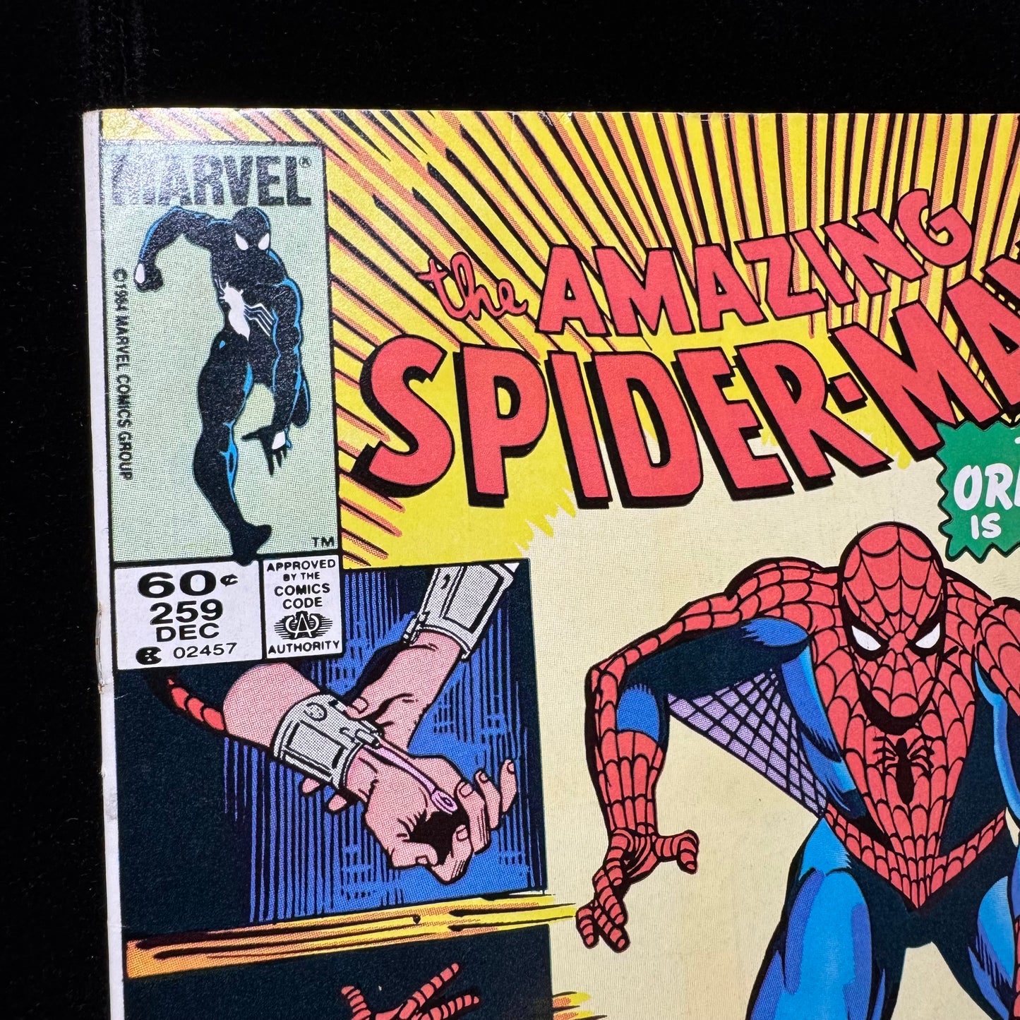 Amazing Spider-Man 259 - Newsstand Edition - Copper Age Marvel Comics 1984