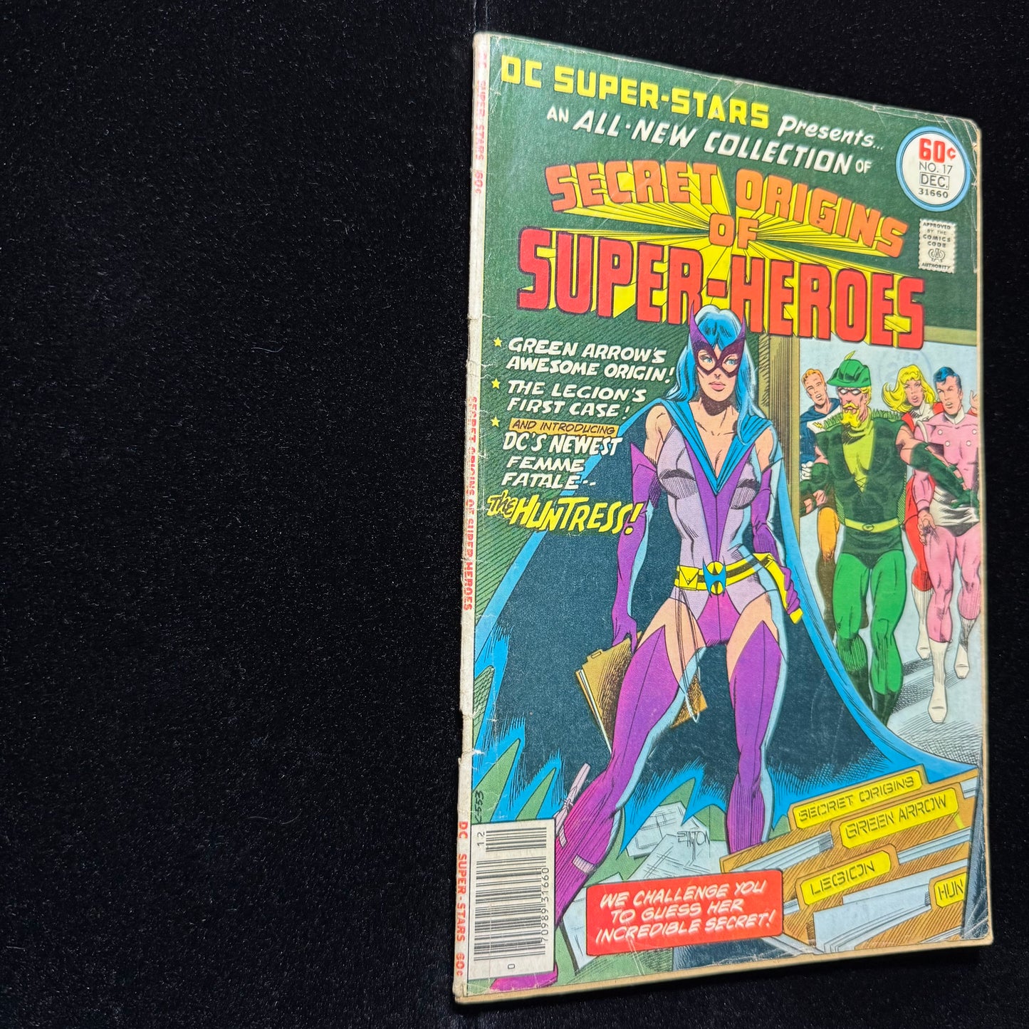 Dc Super-Stars 17 - 1st Appearance Of Huntress - Bronze Age Dc Comics 1977