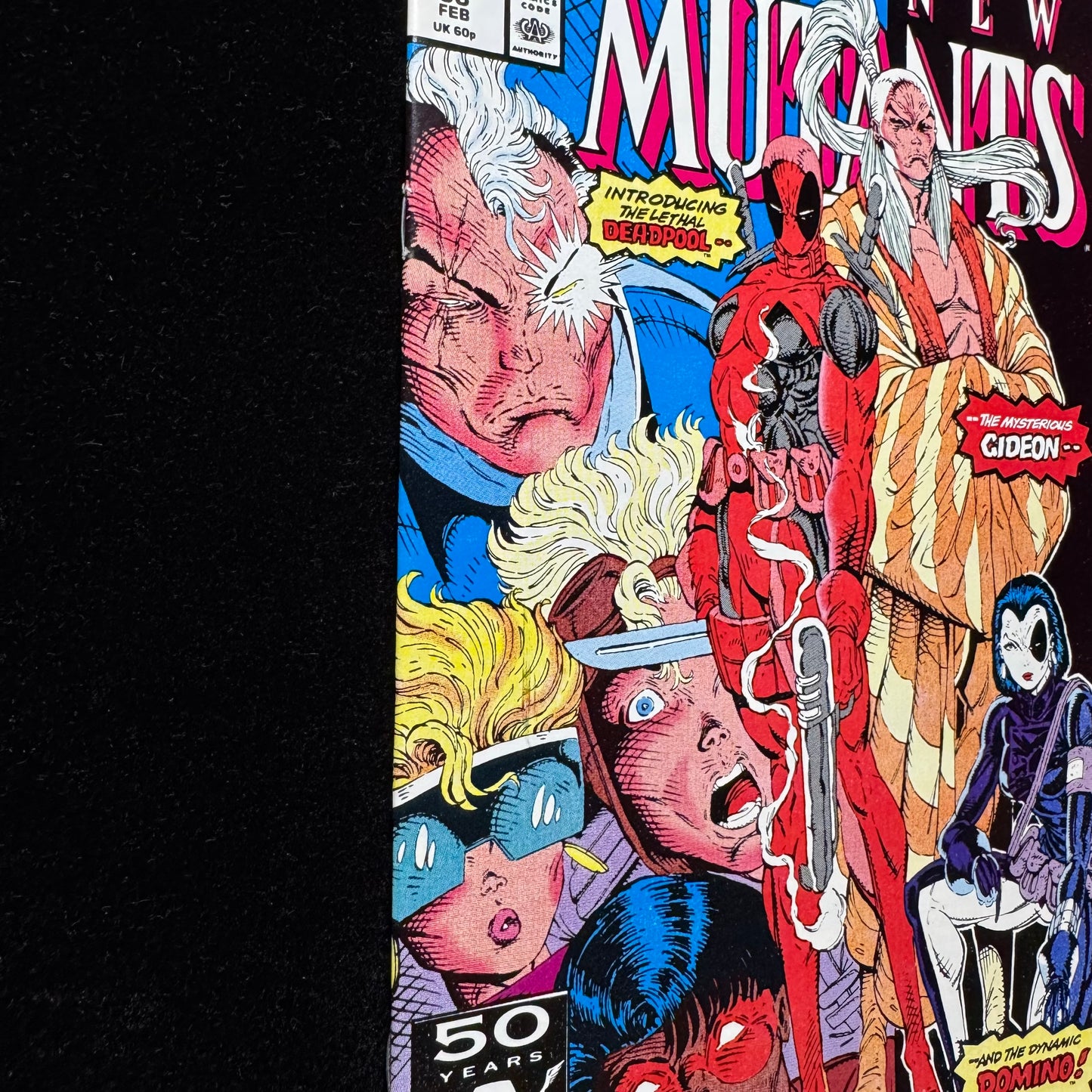 New Mutants 98 - 1st Appearance Of Deadpool - Copper Age Marvel Comics 1991