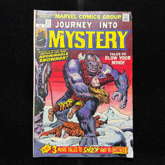 Journey Into Mystery 13 - Bronze Age Marvel Comics 1974