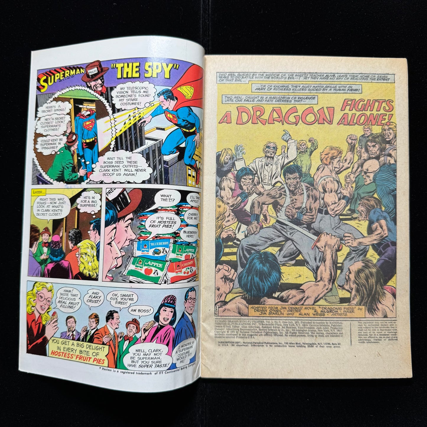 Richard Dragon’s Kung-Fu Fighter 2 - Bronze Age Dc Comics 1975