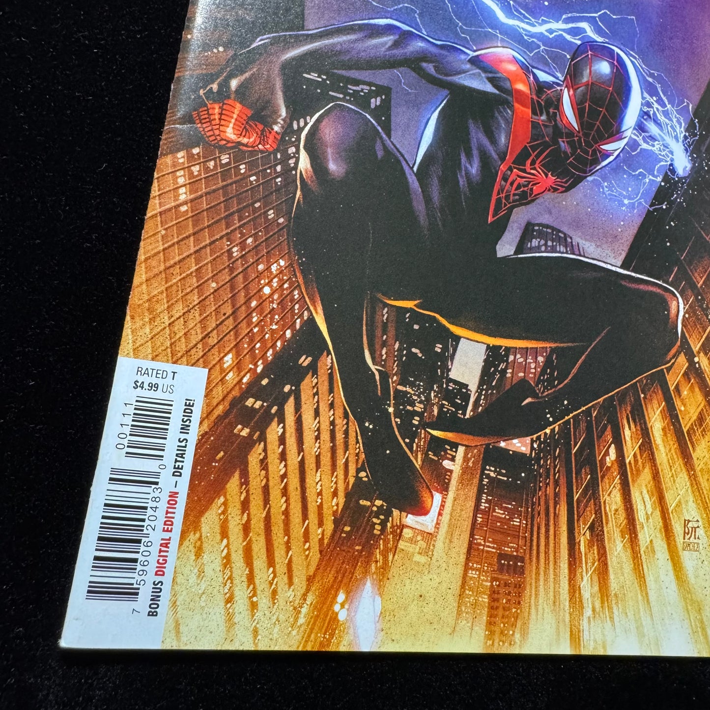 Miles Morales Spider-Man 1 - 1st App Of Raneem - Modern Age Marvel Comics 2022