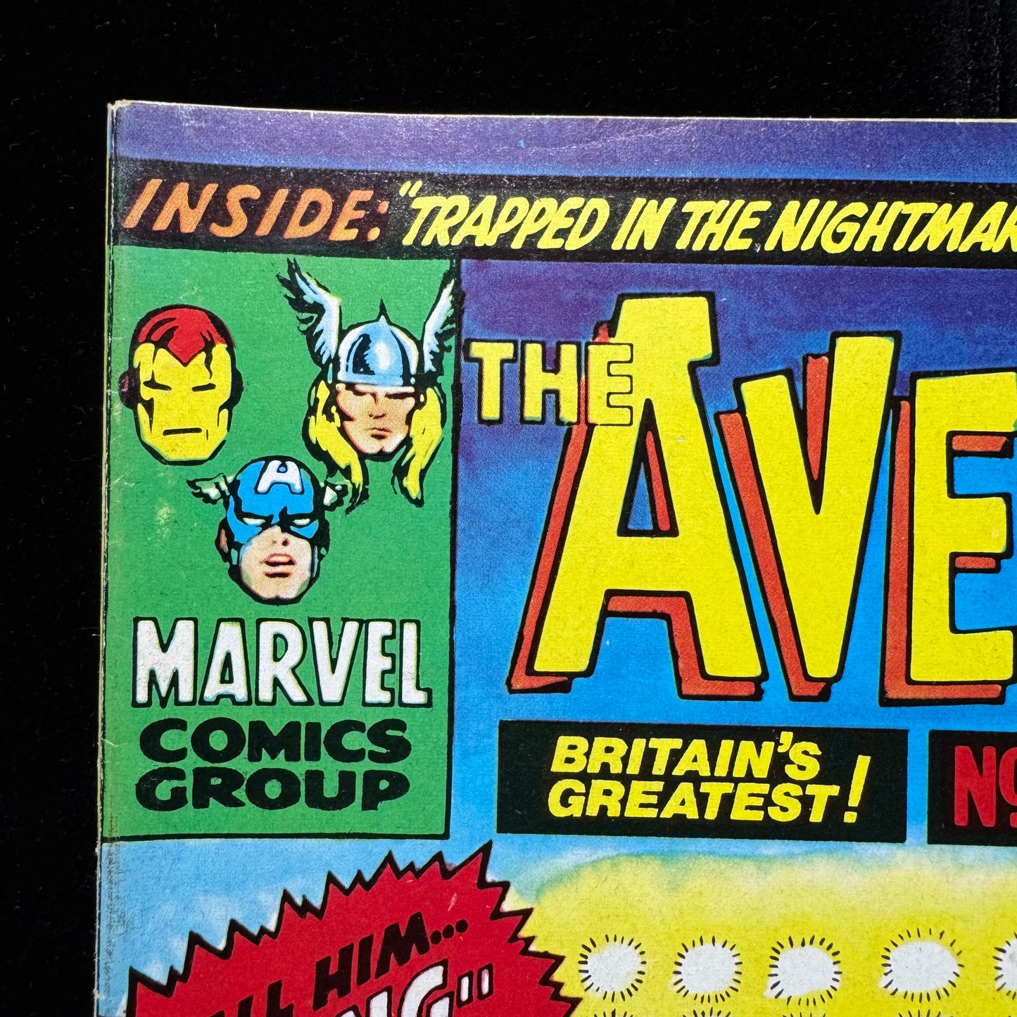 The Avengers 5 - Uk Reprint Of Avengers 8 1st App Kang - Bronze Age Marvel 1973
