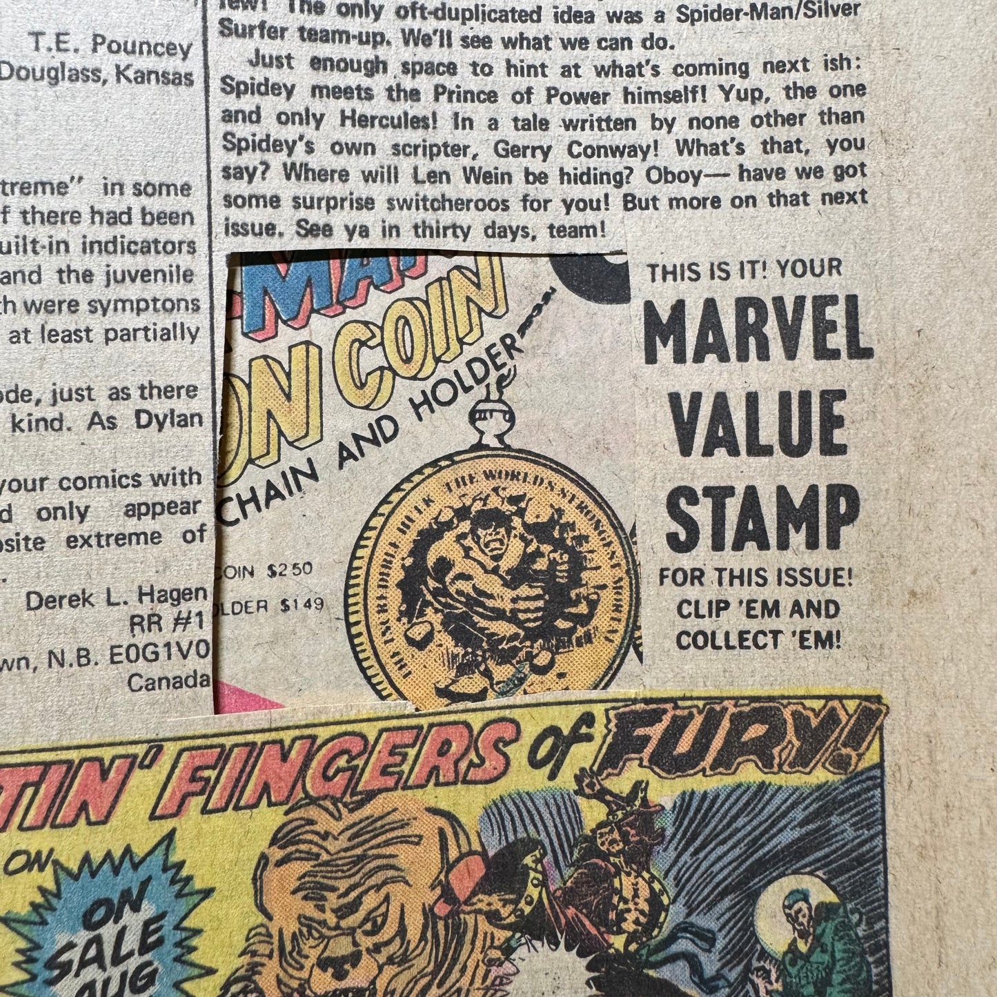 Marvel Team Up 27 - Value Stamp Has Been Cut Out- Bronze Age Marvel Comics 1974