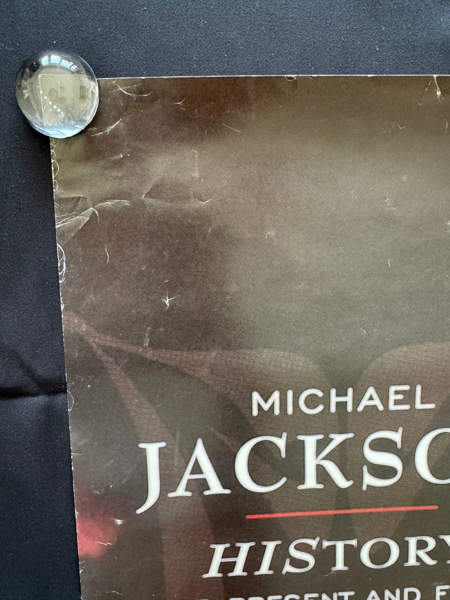 Michael Jackson HIStory - Original Promotional Poster - 33” x 23.5” - Rare 1995