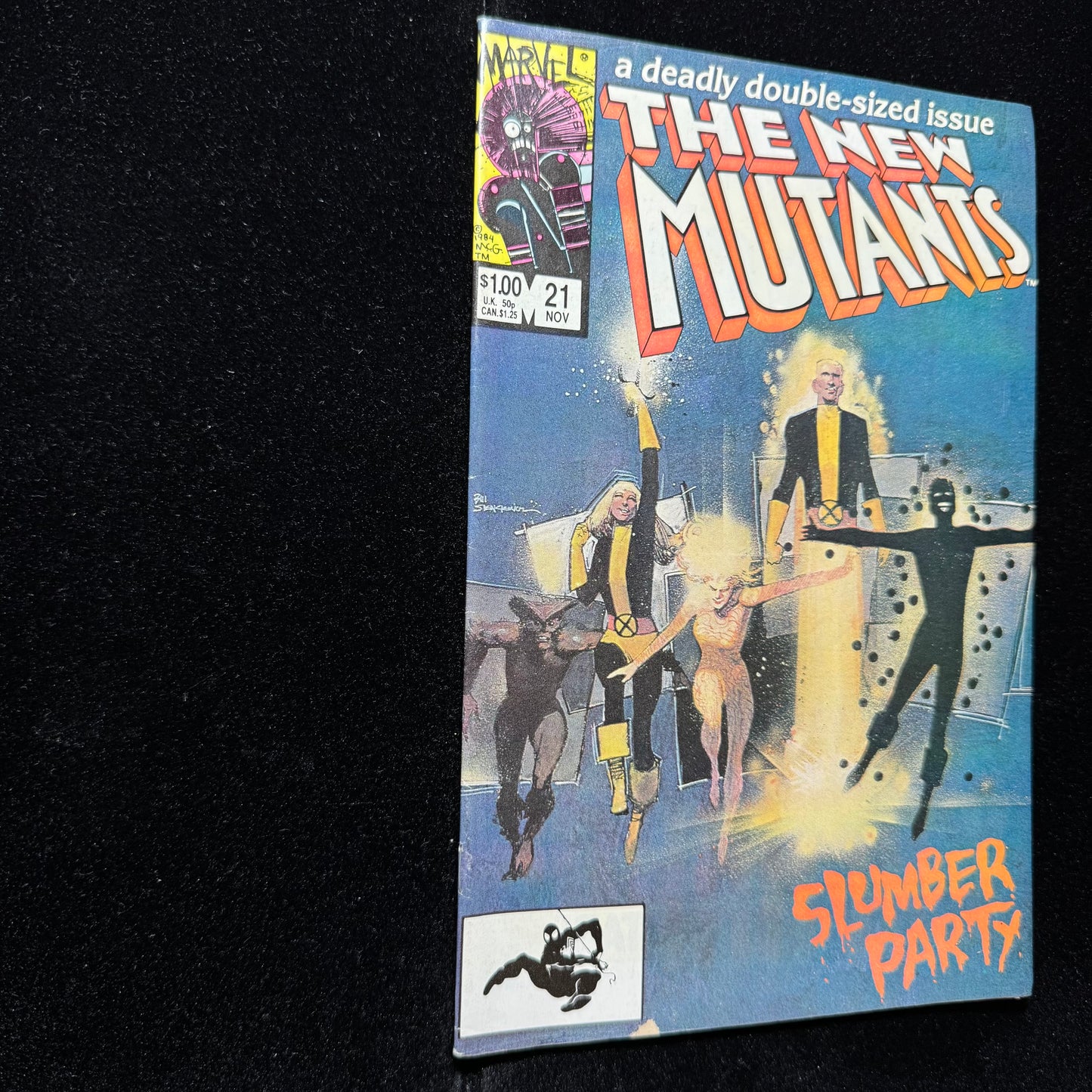 New Mutants 21 - 1st Full Appearance Of Warlock - Copper Age Marvel Comics 1984
