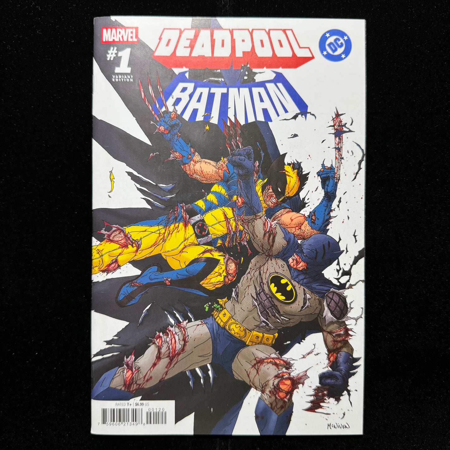 Deadpool/Batman 1 - McNivan 1:25 Variant - Modern Age Marvel Comics 2025
