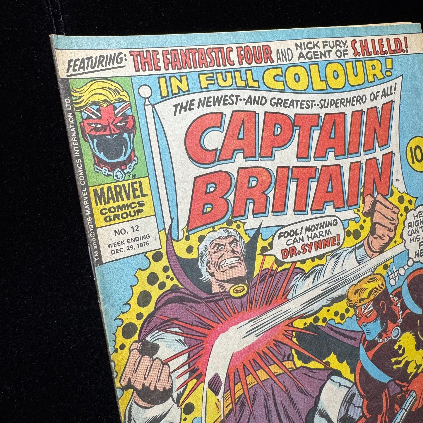Captain Britain 12 - Bronze Age Marvel Comics 1976