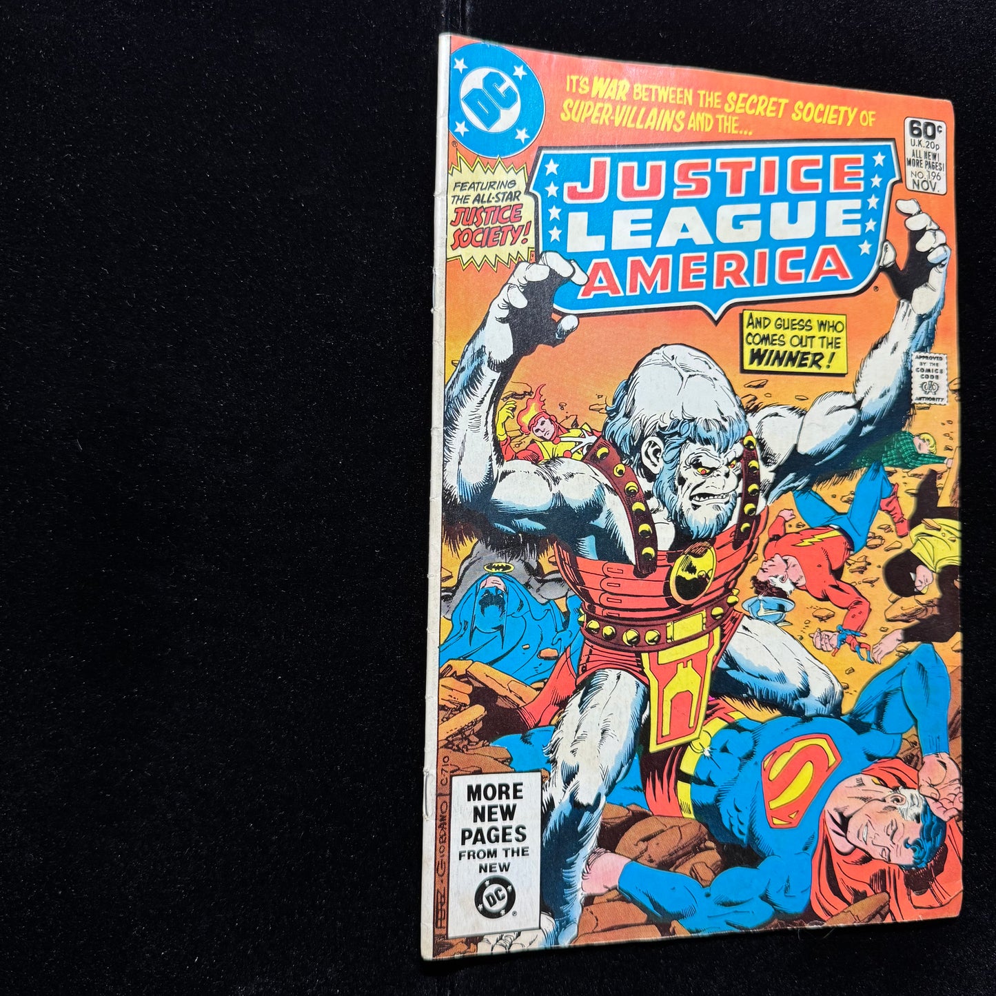 Justice League Of America 196 - Bronze Age Dc Comics 1981