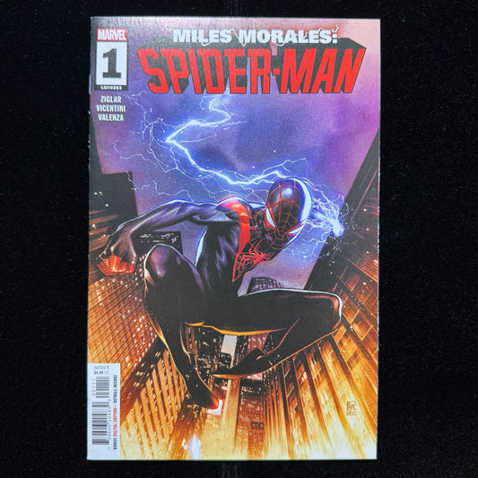 Miles Morales Spider-Man 1 - 1st App Of Raneem - Modern Age Marvel Comics 2022