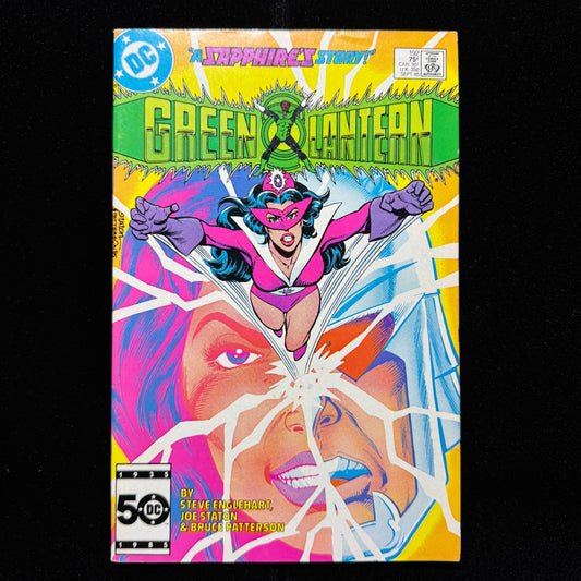 Green Lantern 192 - Origin Of Star Sapphire - Copper Age Dc Comics 1985