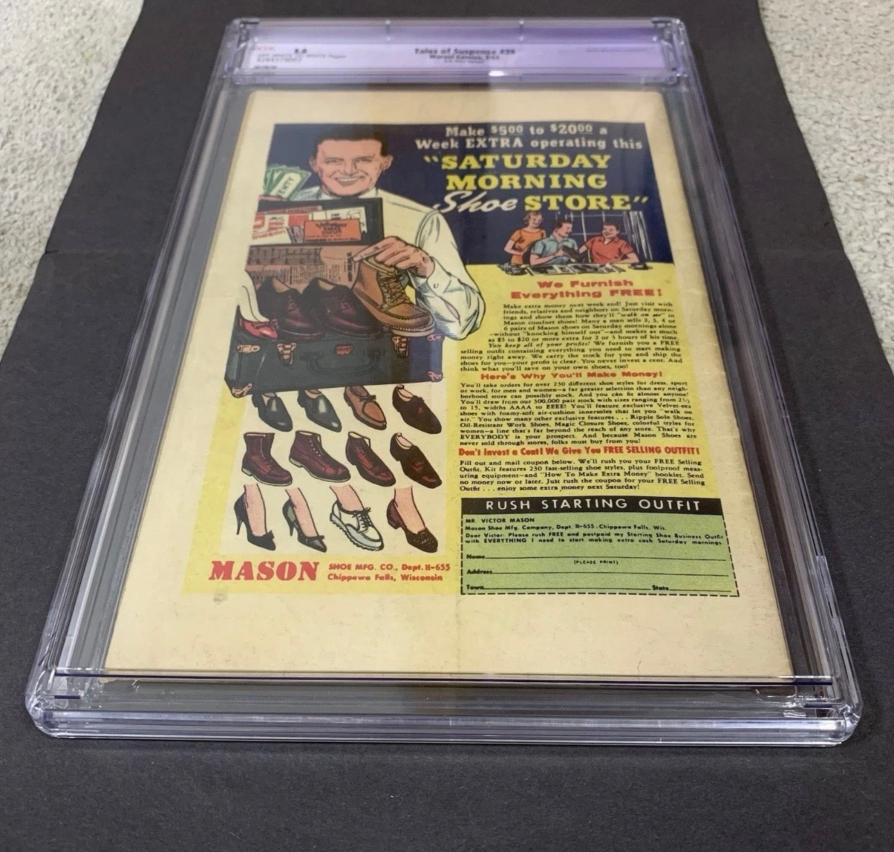 Tales Of Suspense 39/ CGC 5.0 Restored (purple Label)/ Marvel Comics 1963