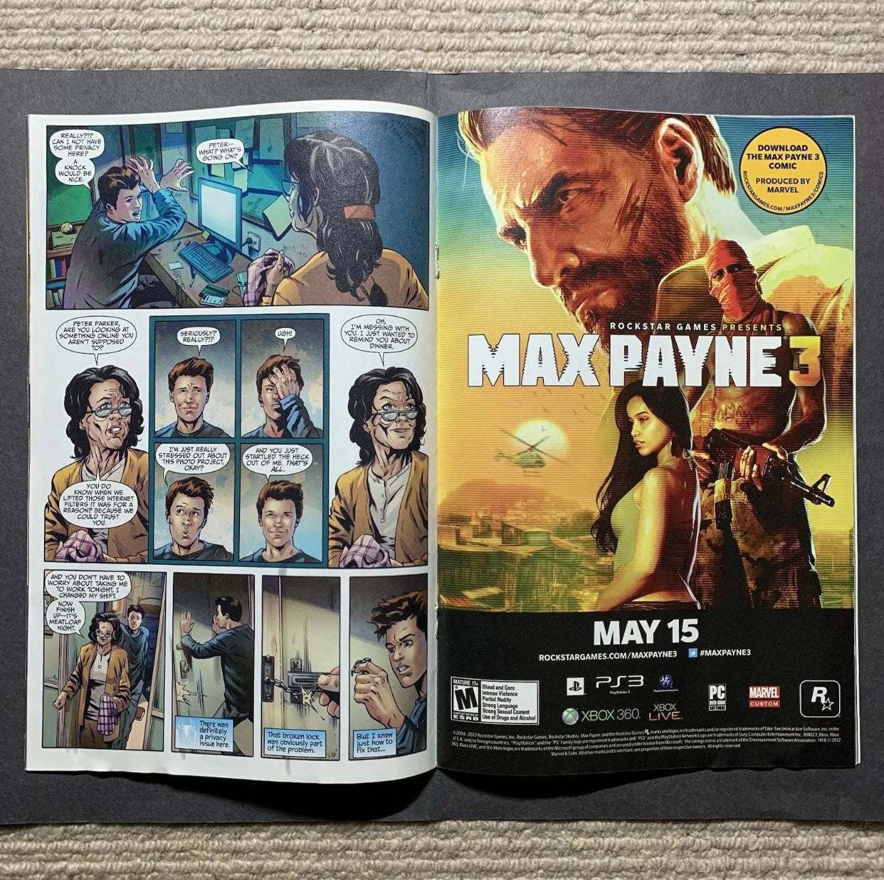 Amazing Spider-Man The Movie 1 & 2/ Complete Set/ Modern Age Marvel Comics 2012