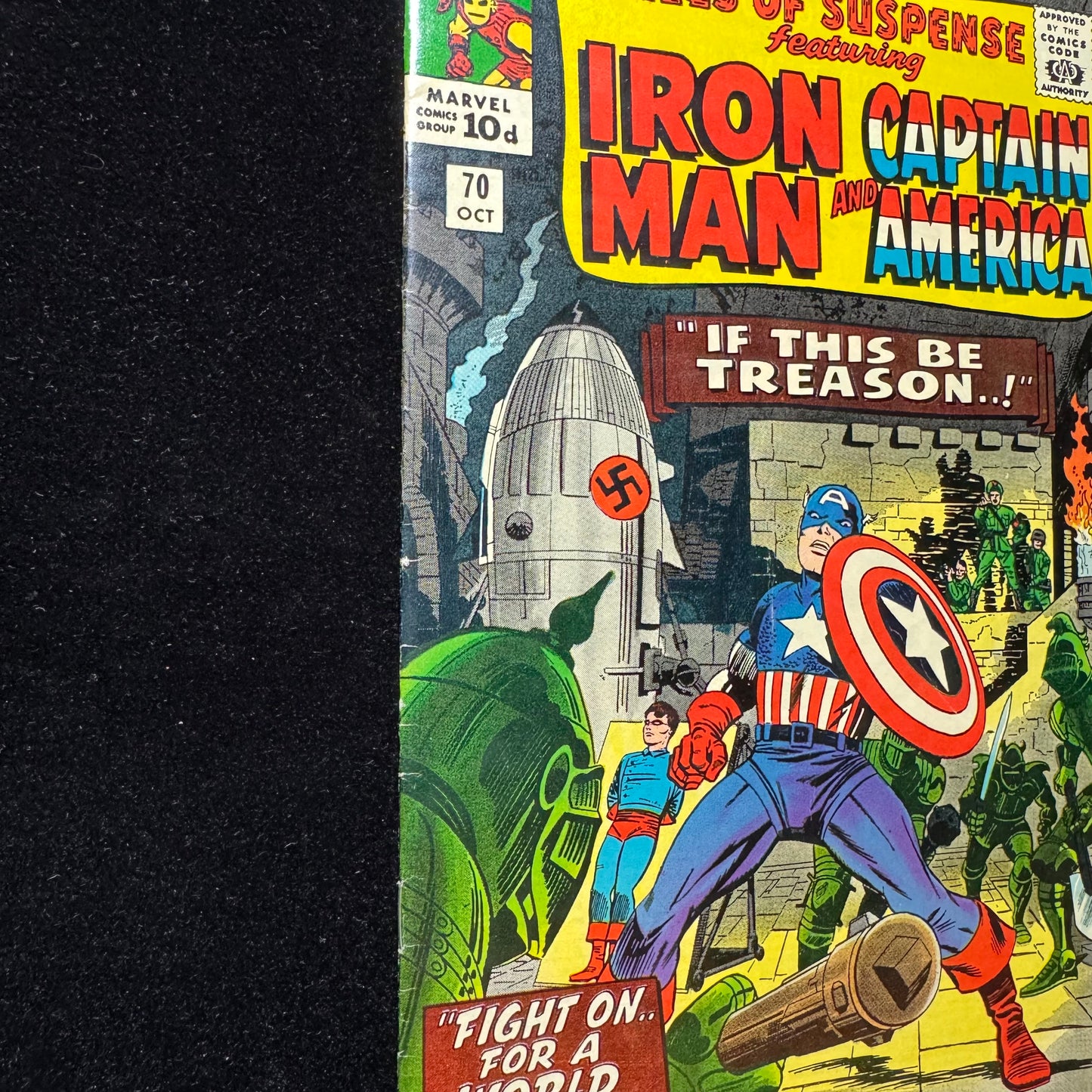 Tales Of Suspense 70 - Stunning Condition - Silver Age Marvel Comics 1965