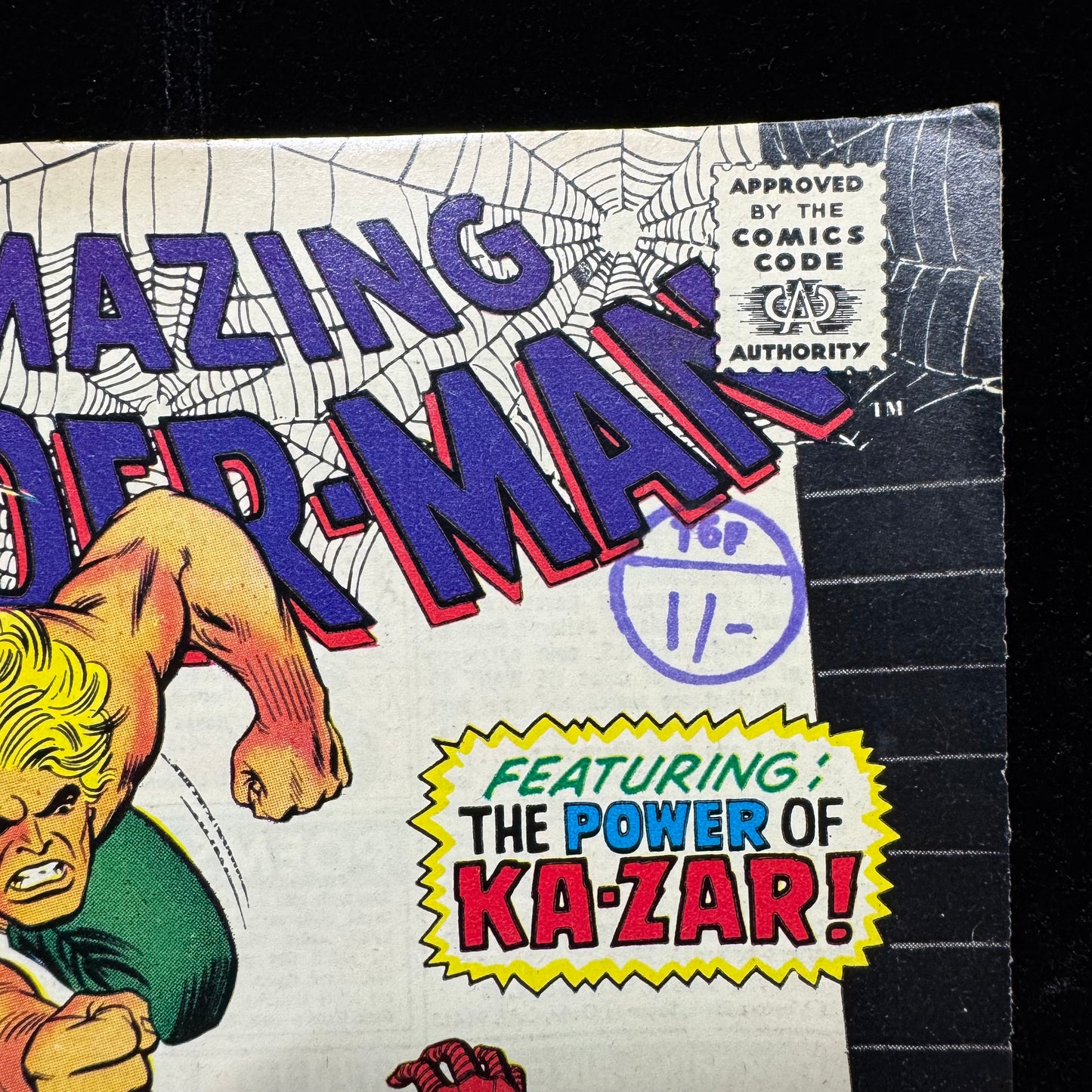 Amazing Spider-Man 57 - Spider-Man And Ka-Zar 1st Meet - Silver Age Marvel 1968