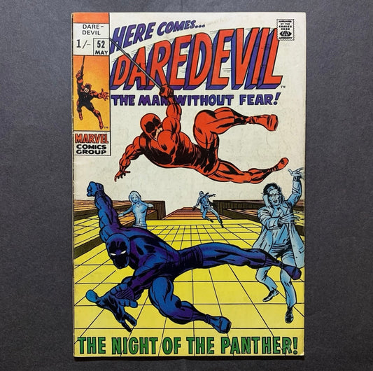 Daredevil 52/ Silver Age Marvel Comics 1969