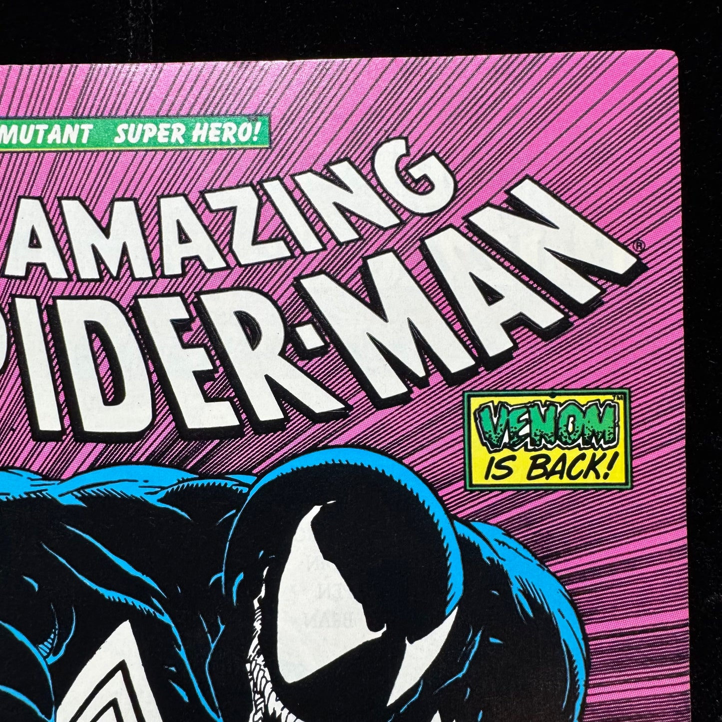 Amazing Spider-Man 316 - 3rd App Venom - Iconic Cover - Copper Age Marvel 1989