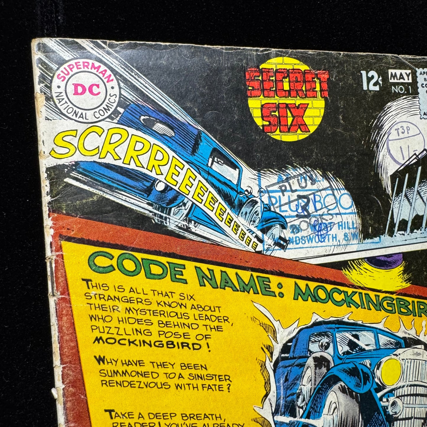 Secret Six 1 - 1st Team Appearance Of The Secret Six - Silver Age Dc Comics 1968