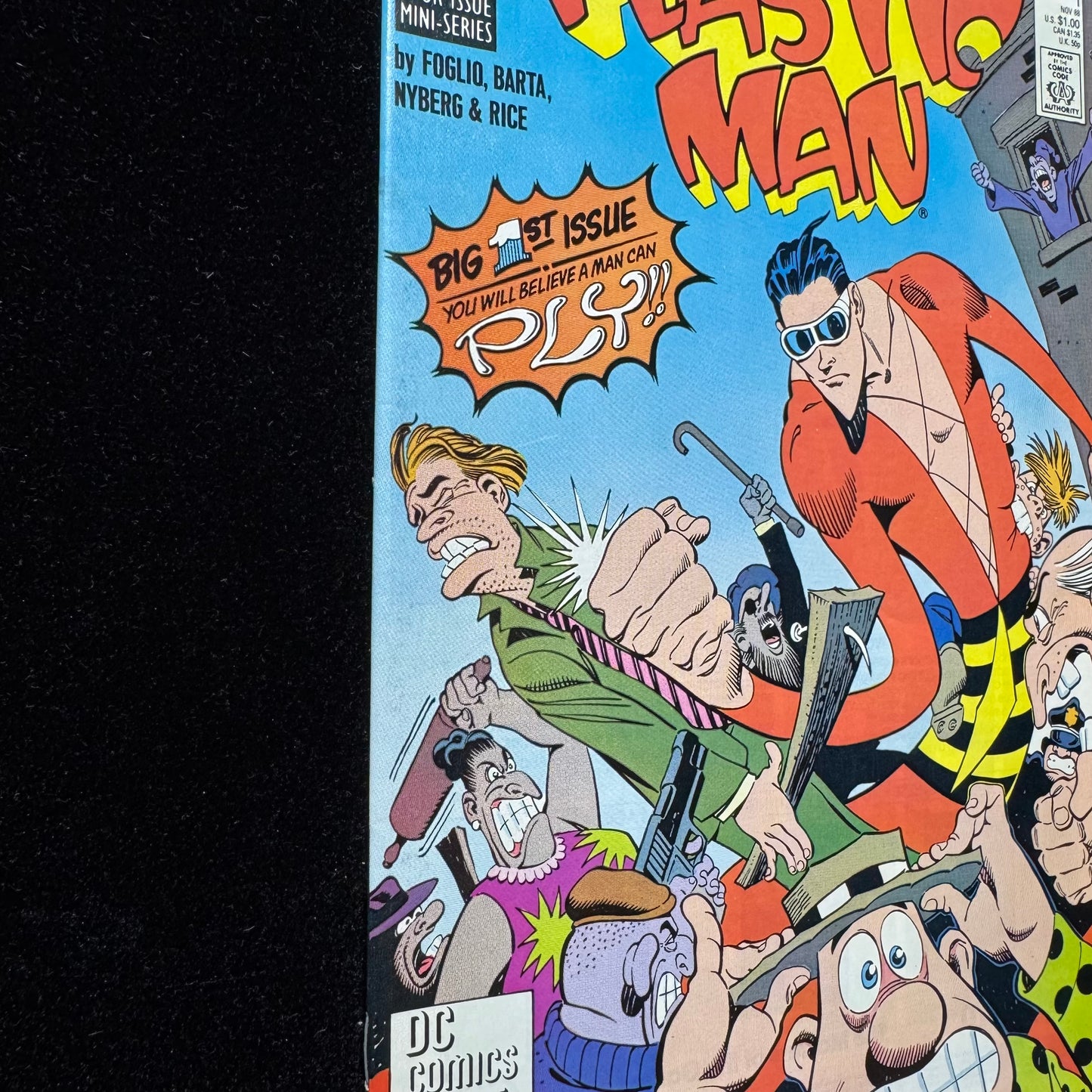 Plastic Man 1 - Copper Age Dc Comics 1988