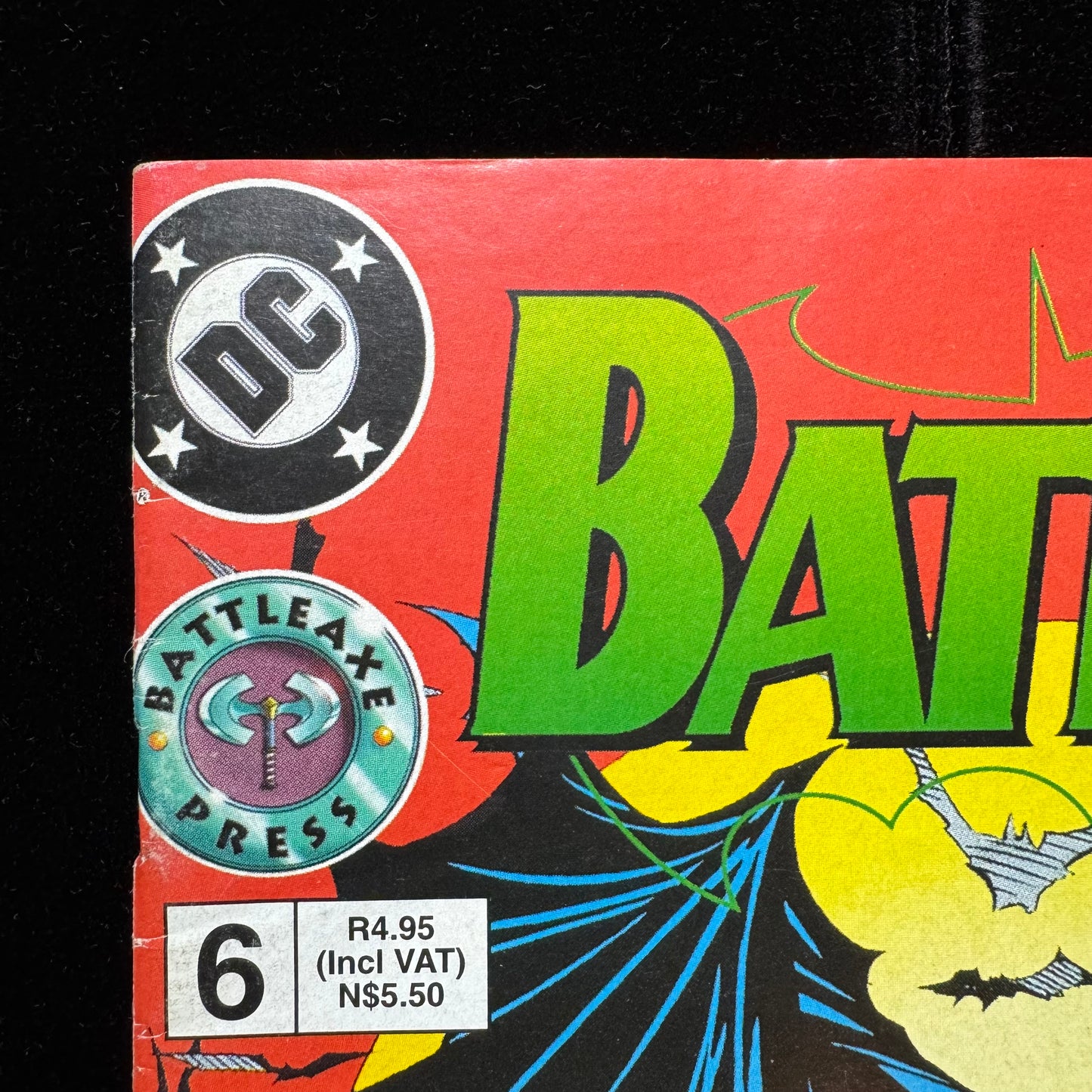 Batman 6 - Battleaxe Press South Africa - Reprints Batman 423 - Modern Age 1995