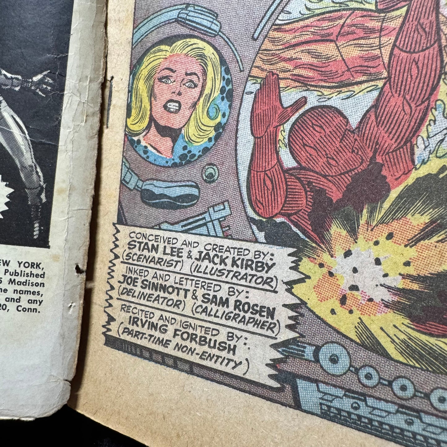 Fantastic Four Annual 4 - Origin Of Human Torch - Silver Age Marvel Comics 1966