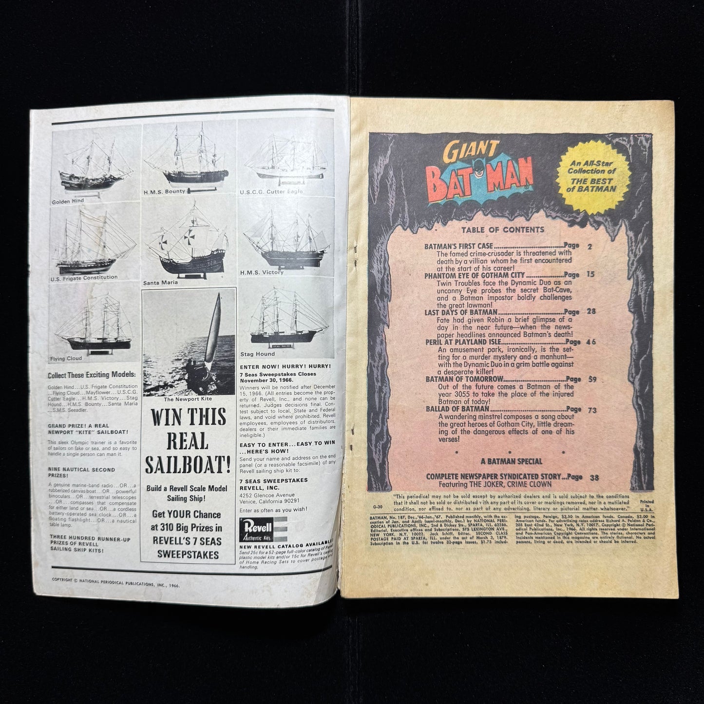 Batman 187 - Silver Age Dc Comics 1966