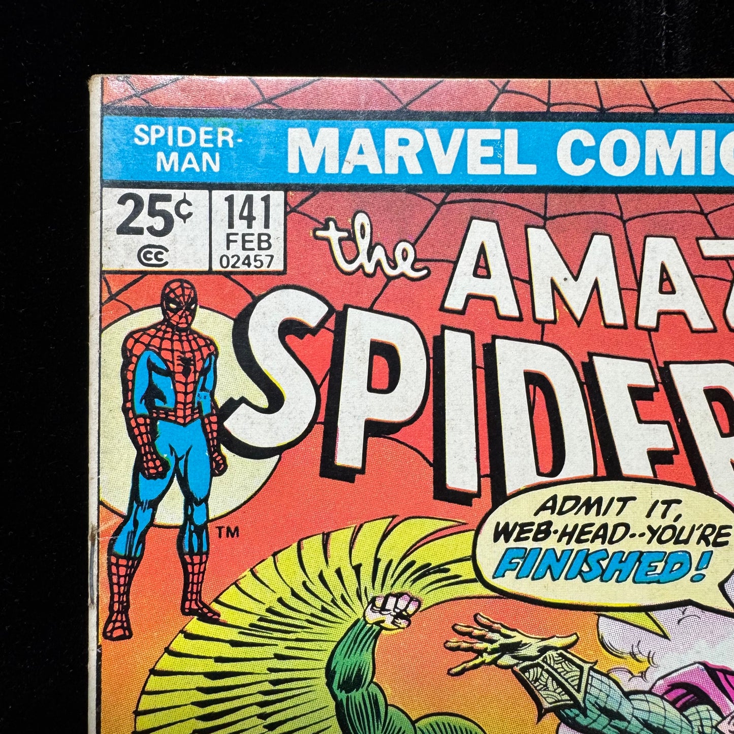 Amazing Spider-Man 141 - 1st App Of The 2nd Mysterio - Bronze Age Marvel 1975