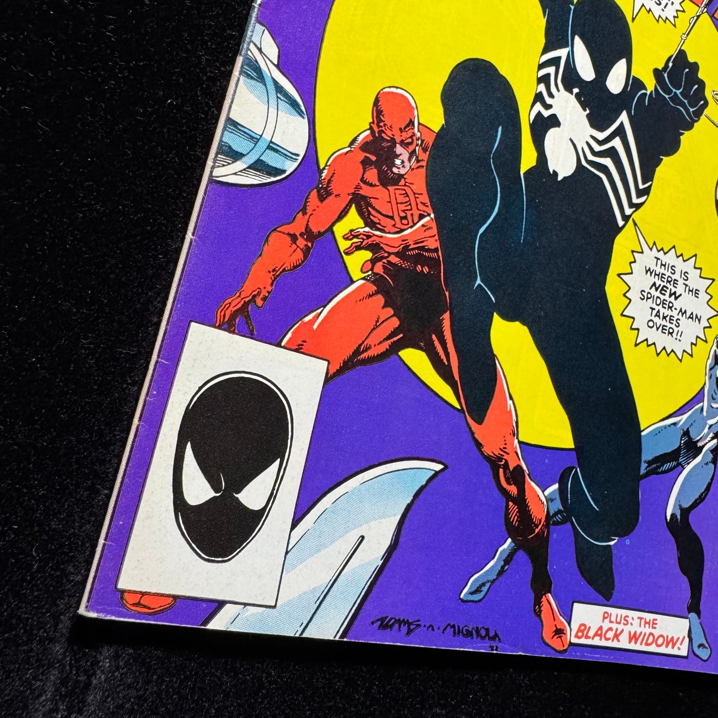 Marvel Team Up 141 - 2nd Appearance Of Symbiote - Copper Age Marvel Comics 1984