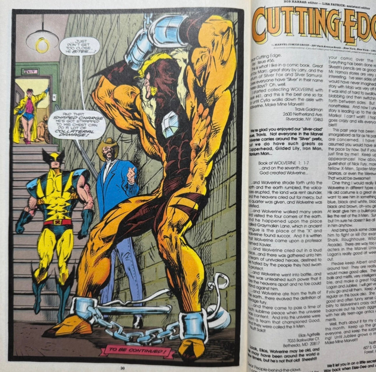 Wolverine 4 1989 and Wolverine 61 1992