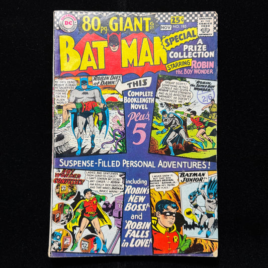 Batman 185 - Silver Age Dc Comics 1966